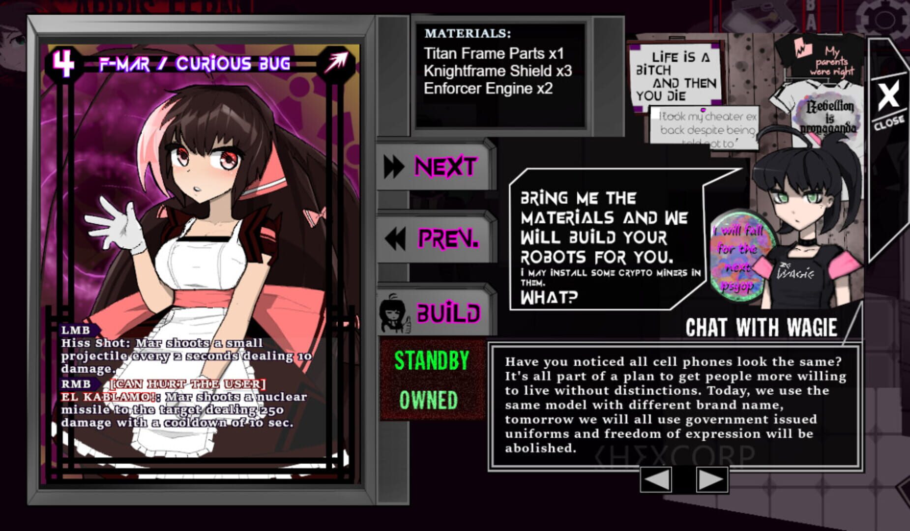 Screenshot for Vindictive Drive 2: Maidbot Archive