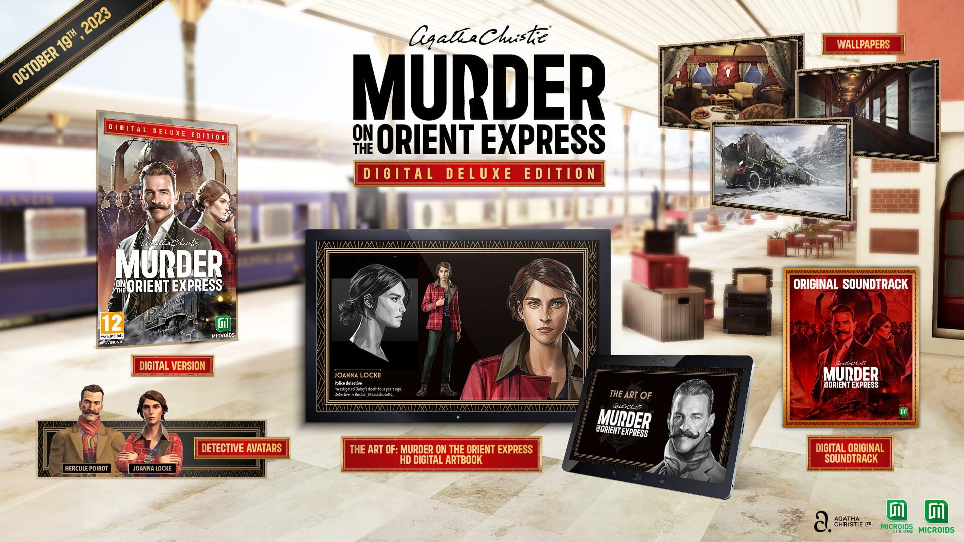 Screenshot for Agatha Christie: Murder on the Orient Express