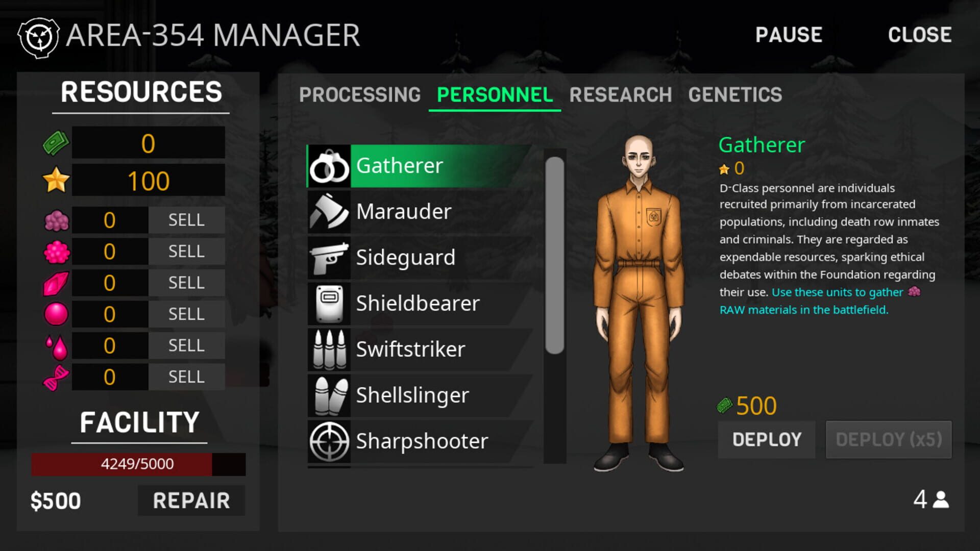 Screenshot for SCP: Bloodwater