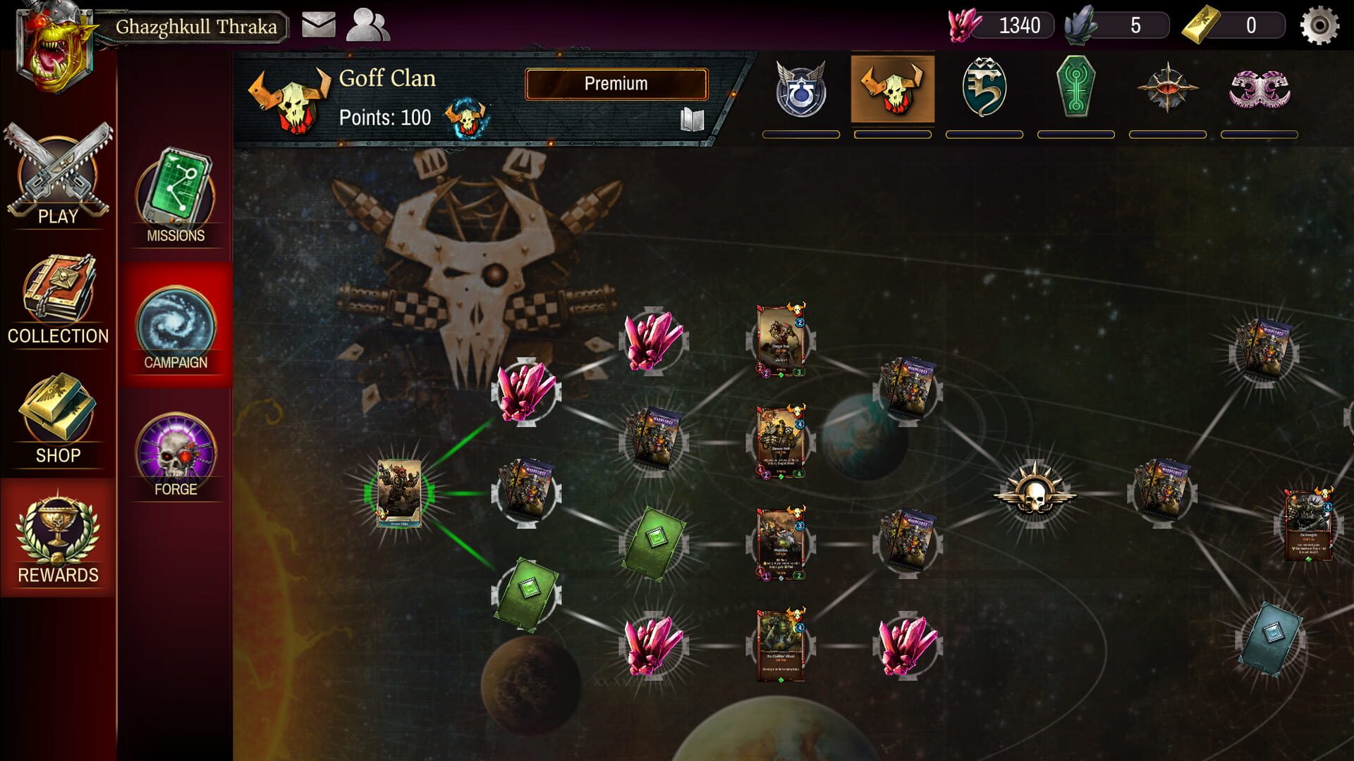 Screenshot for Warhammer 40,000: Warpforge