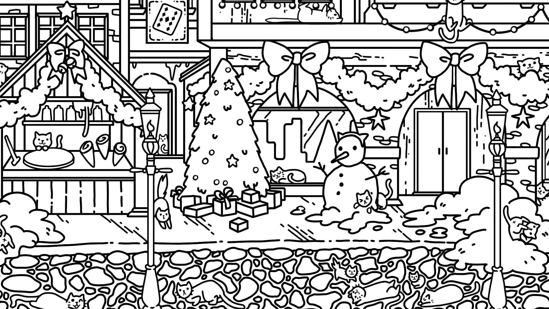Screenshot for Travellin Cats in Jingle Jam