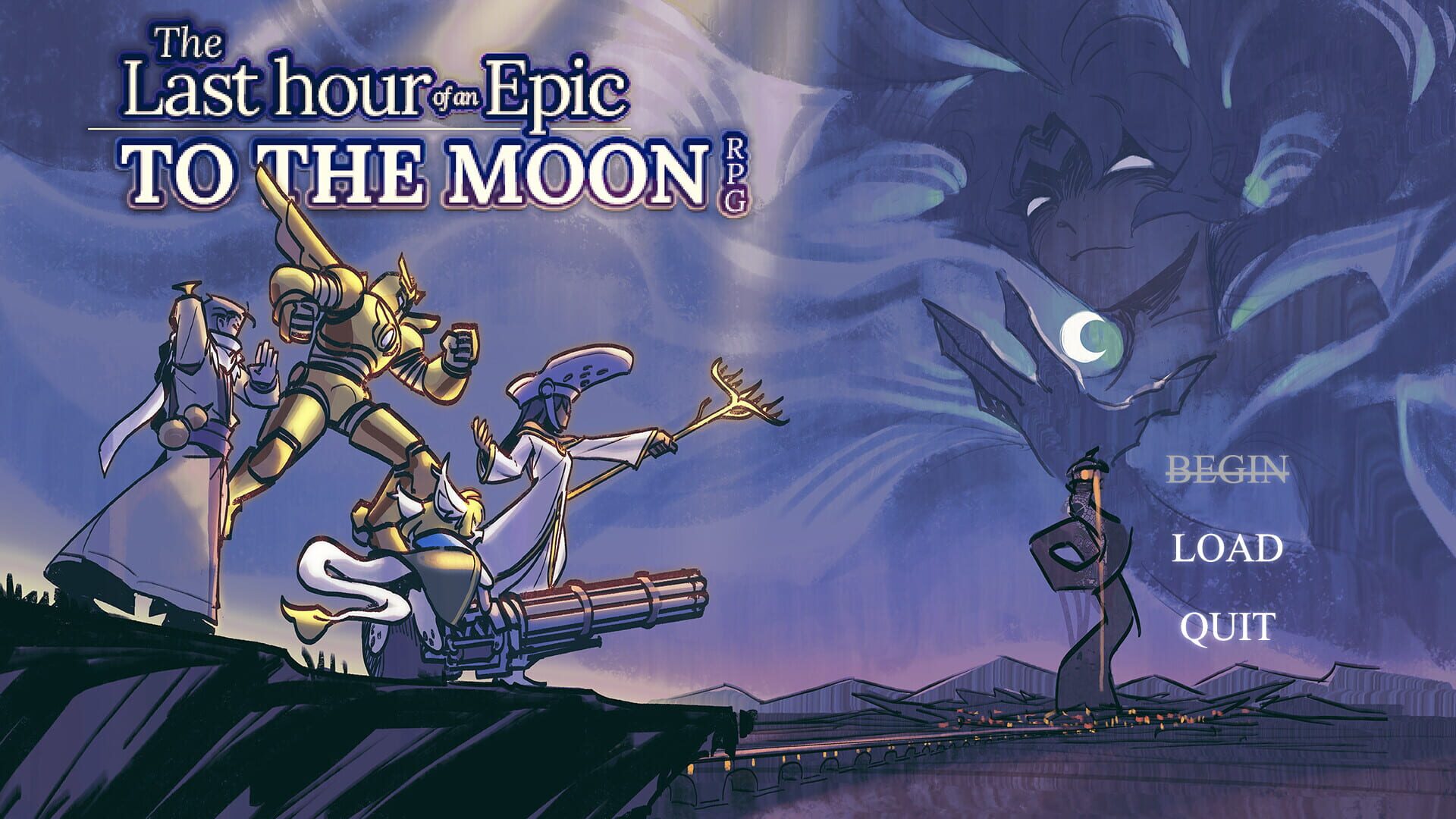 Screenshot for Last Hour of an Epic to the Moon RPG