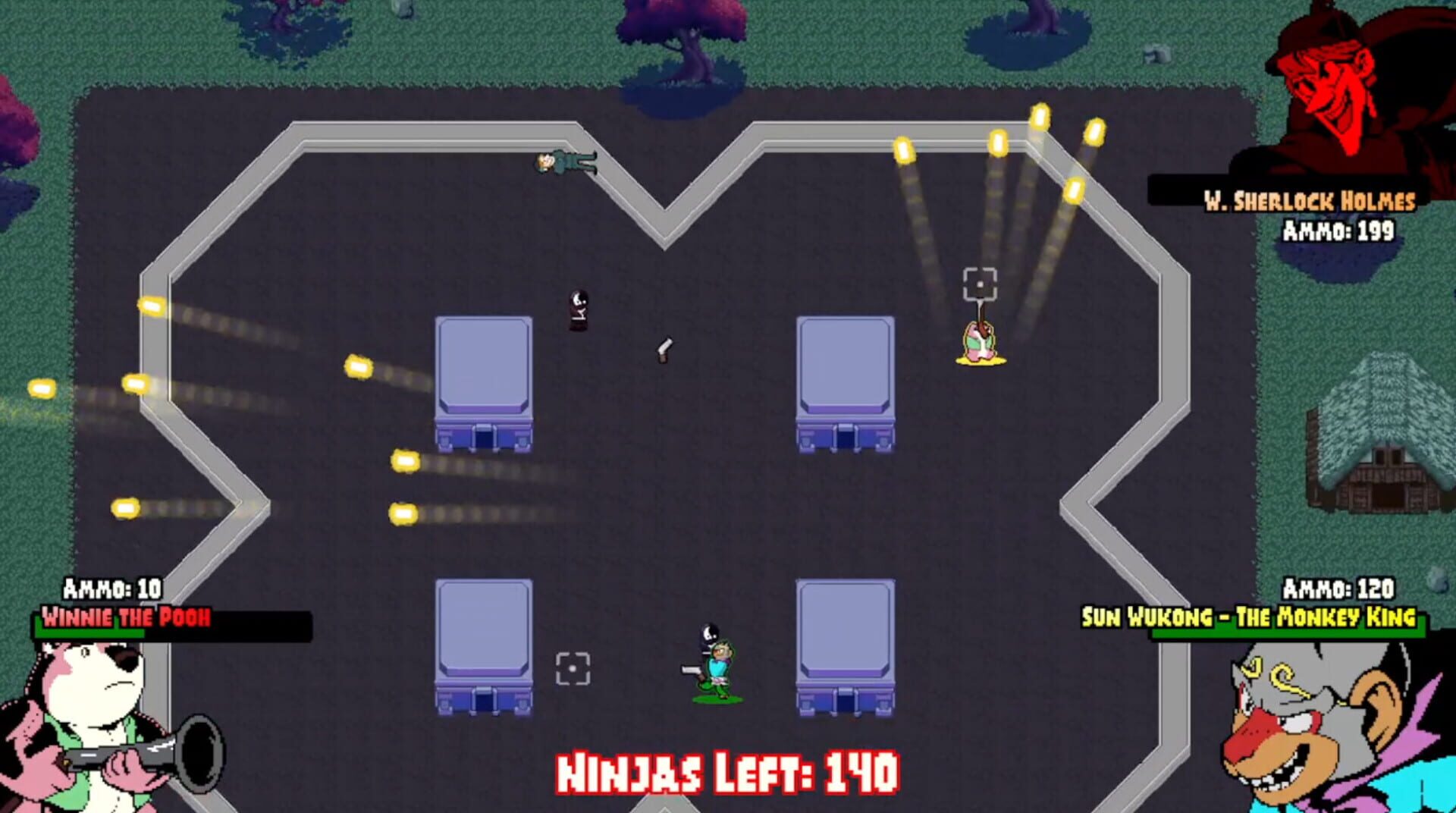 Screenshot for Inverse Ninjas vs. The Public Domain