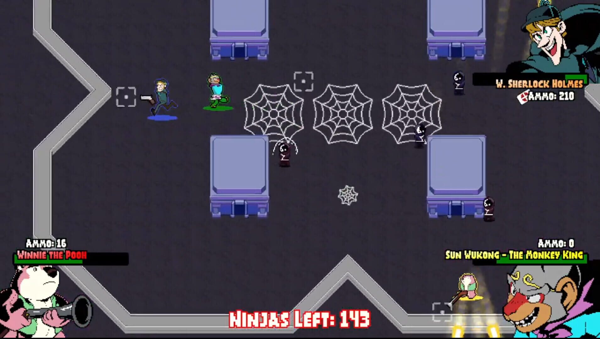 Screenshot for Inverse Ninjas vs. The Public Domain