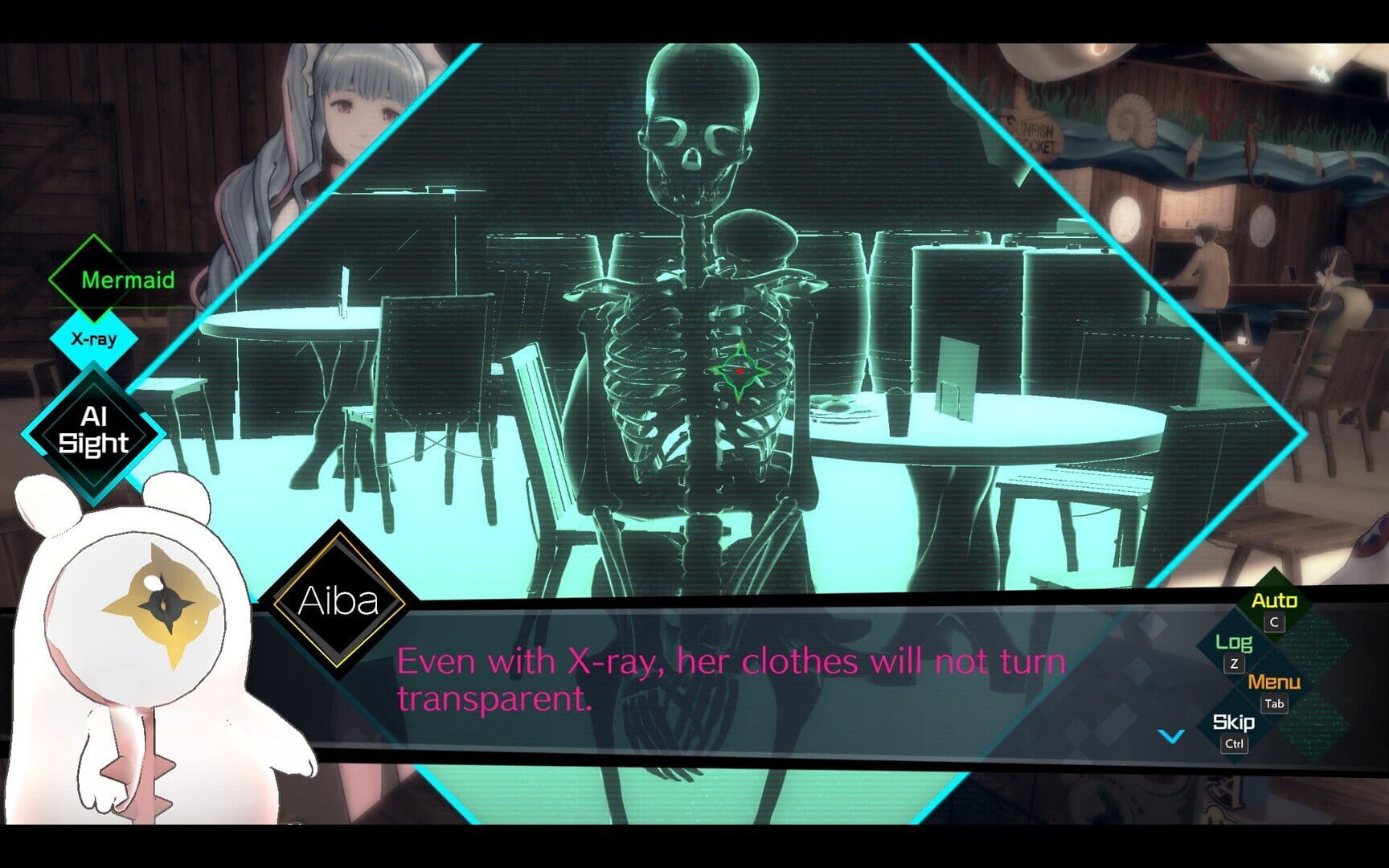 Screenshot for AI: The Somnium Files