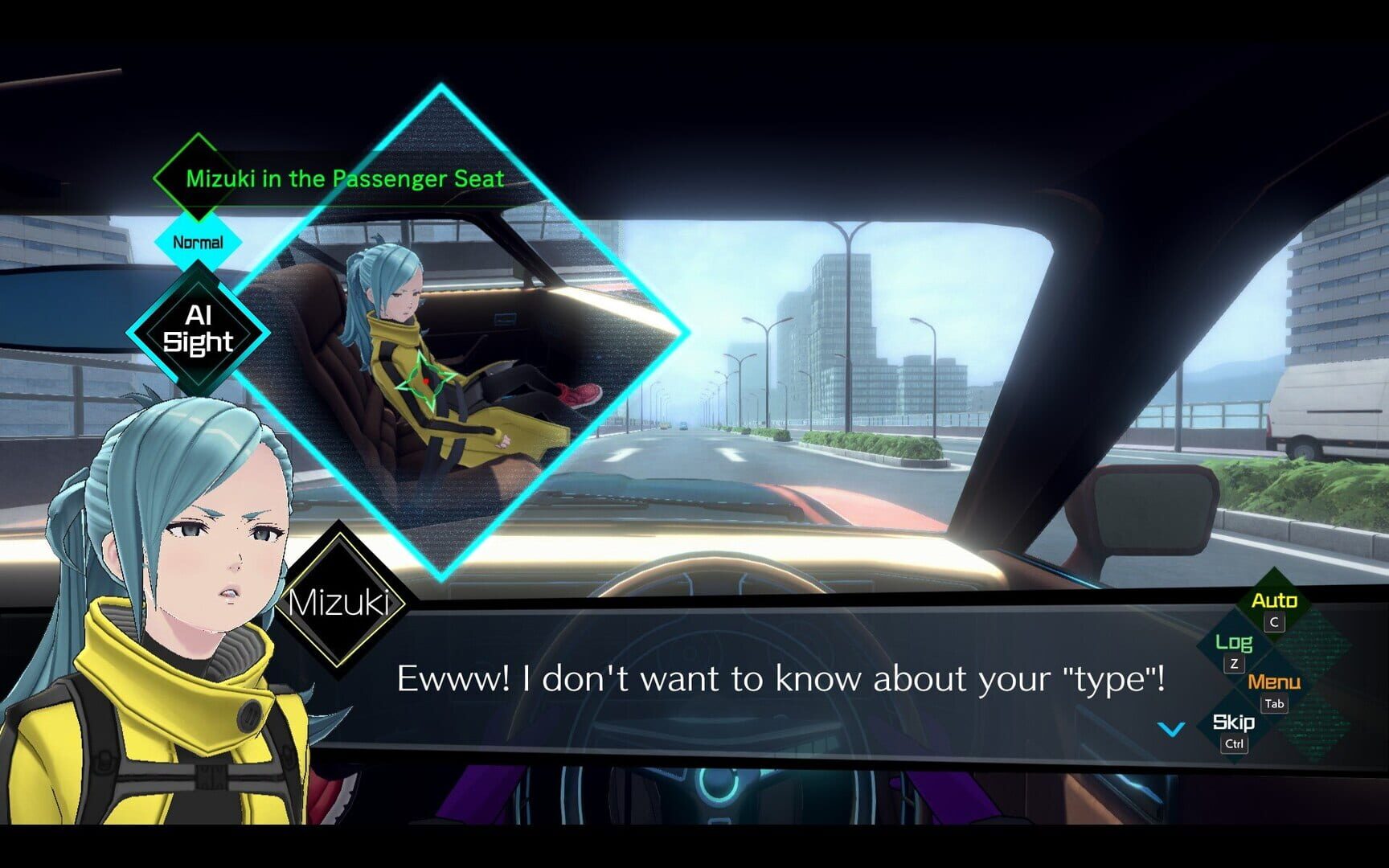 Screenshot for AI: The Somnium Files