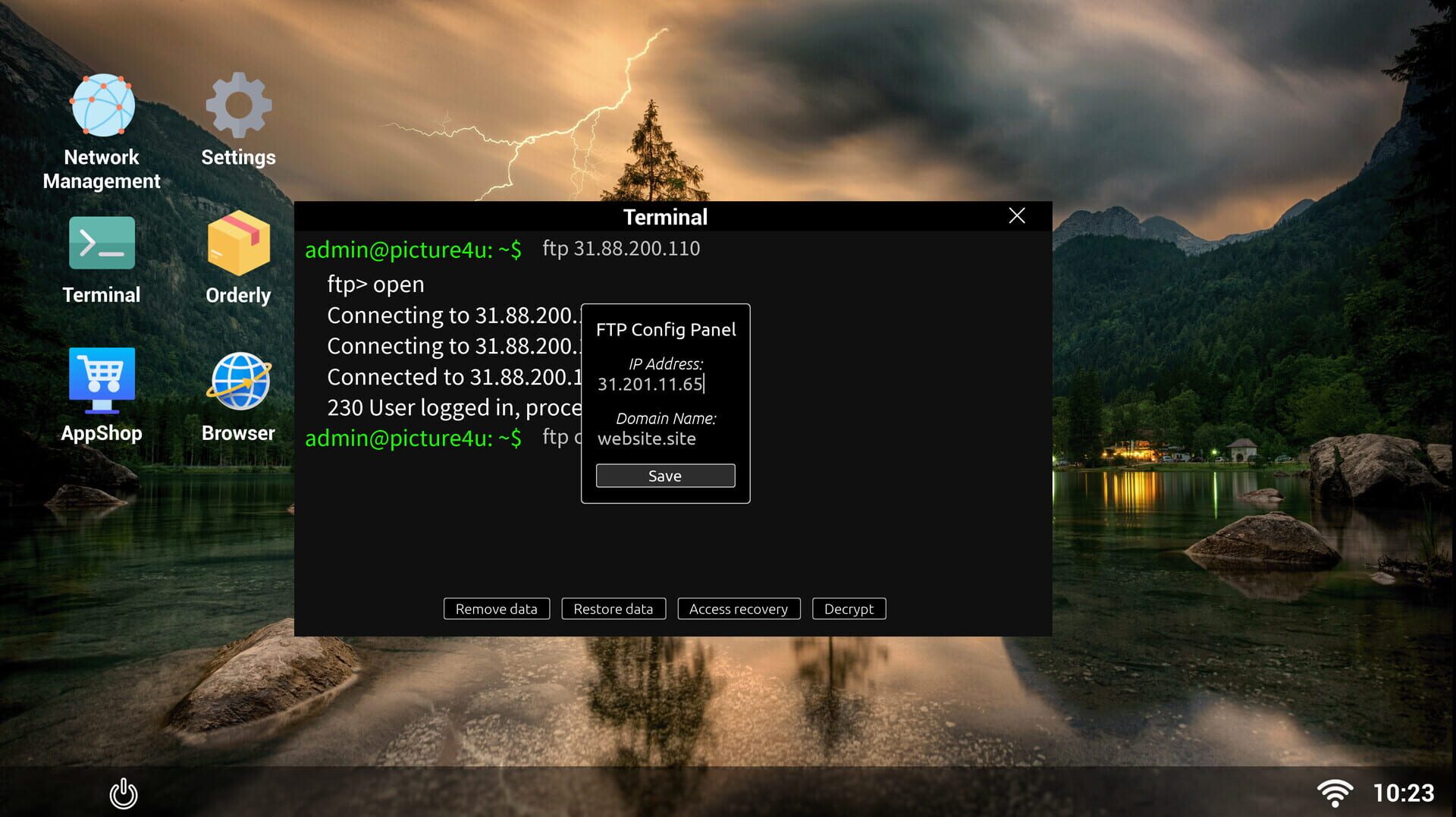 Screenshot for CipherCraft: Cyber Guardian Introduction