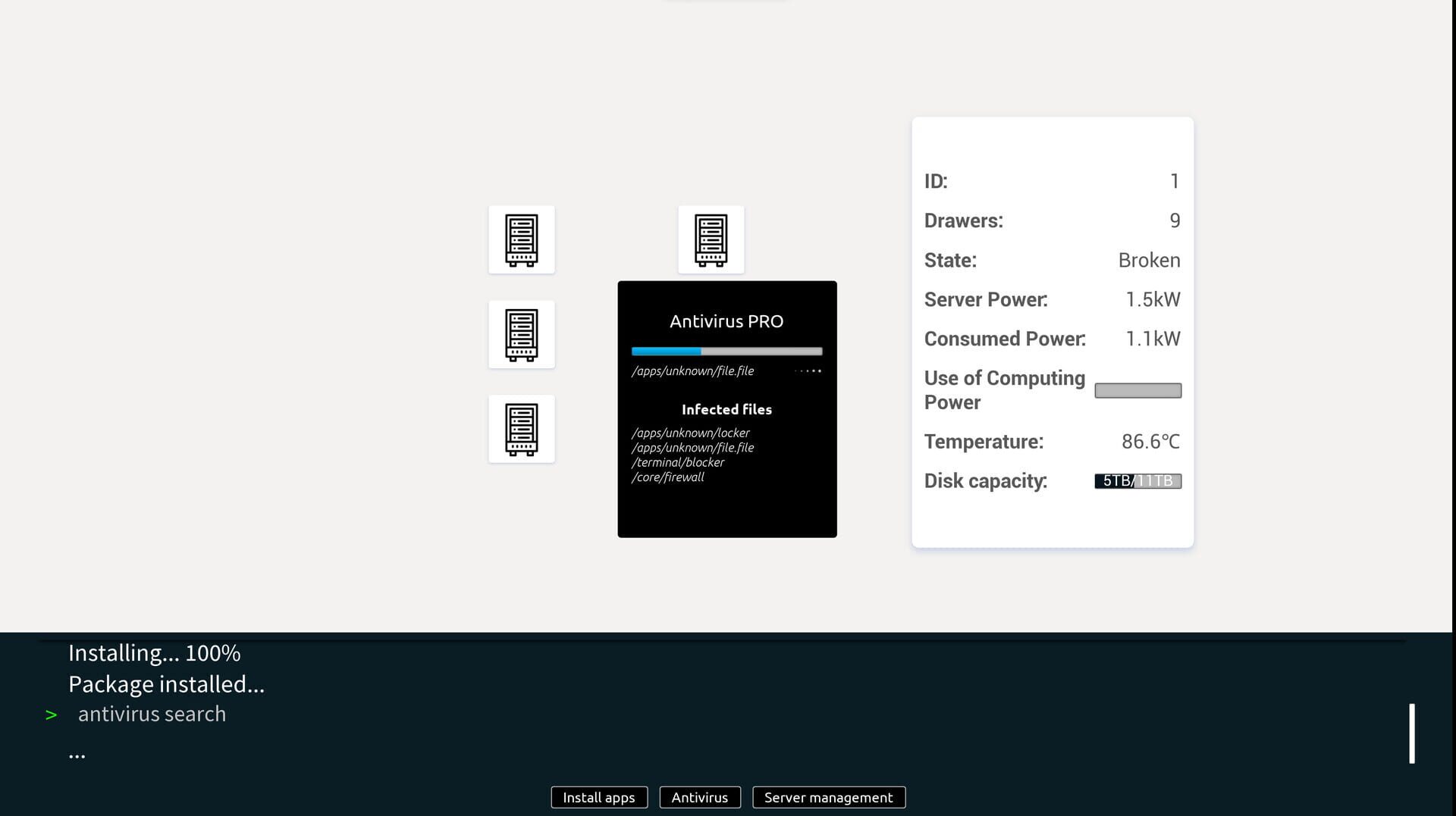 Screenshot for CipherCraft: Cyber Guardian Introduction