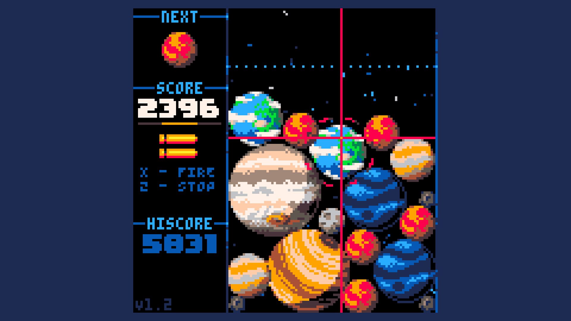 Screenshot for Cosmic Collapse