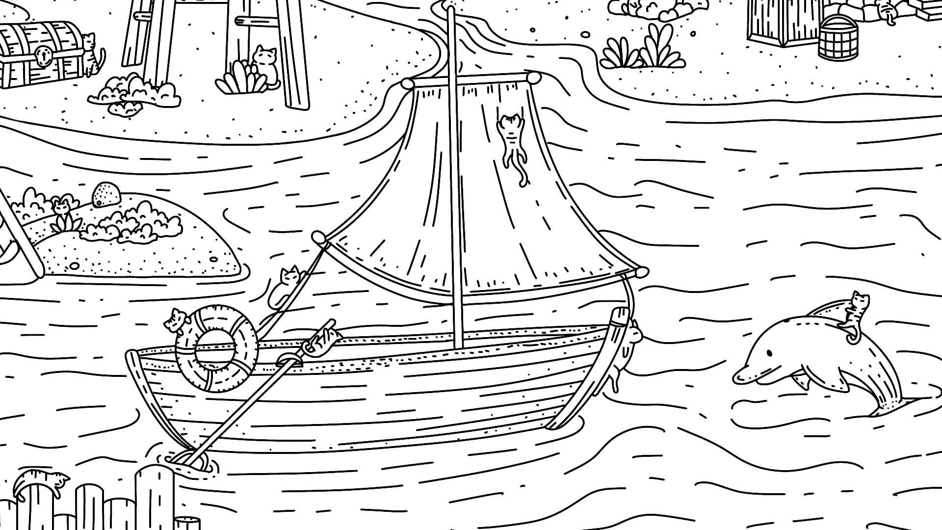 Screenshot for 100 Pirate Cats
