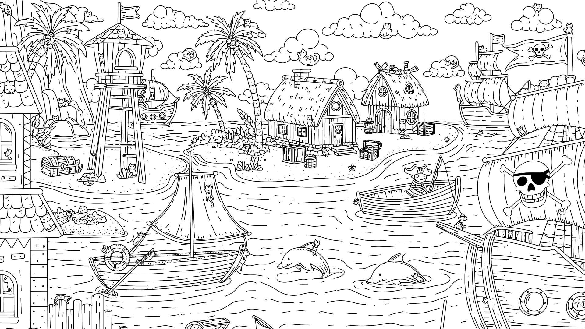 Screenshot for 100 Pirate Cats