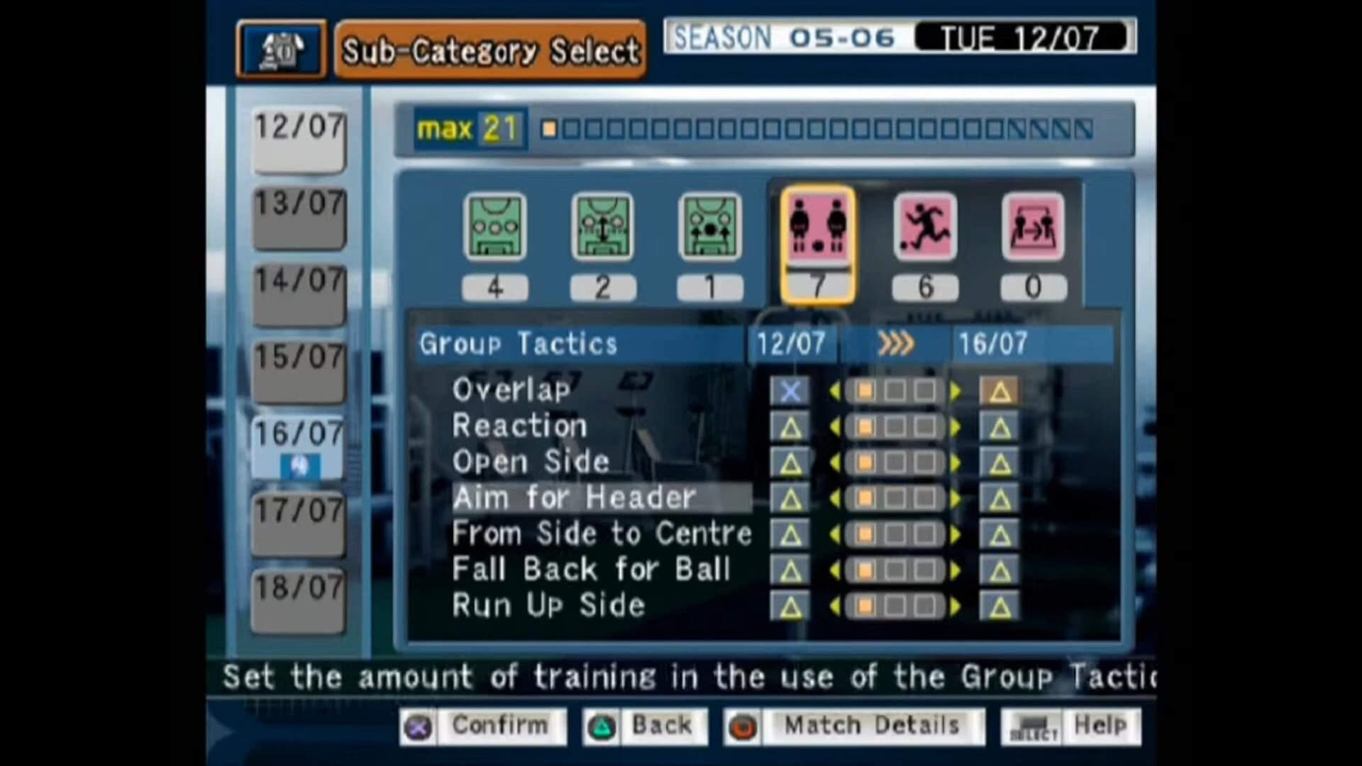 Screenshot for Pro Evolution Soccer Management