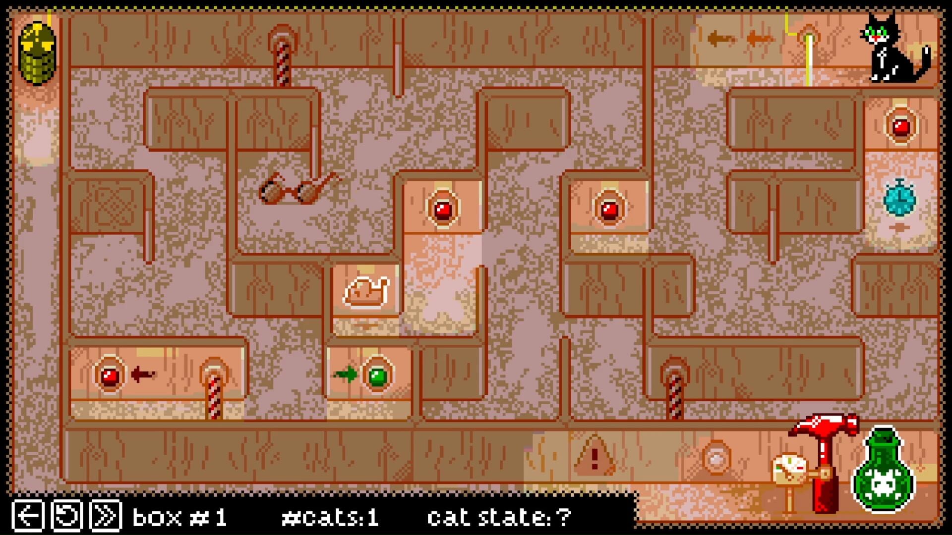 Screenshot for Schrodinger's Cat Experiment