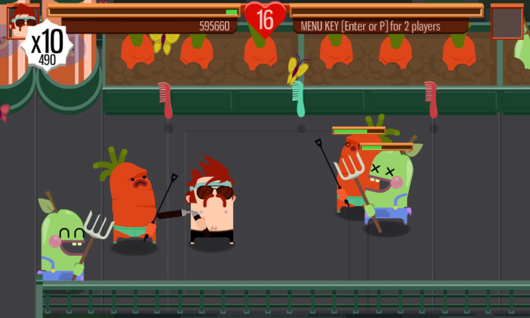 Screenshot for Nunchuck Charlie: A Love Story