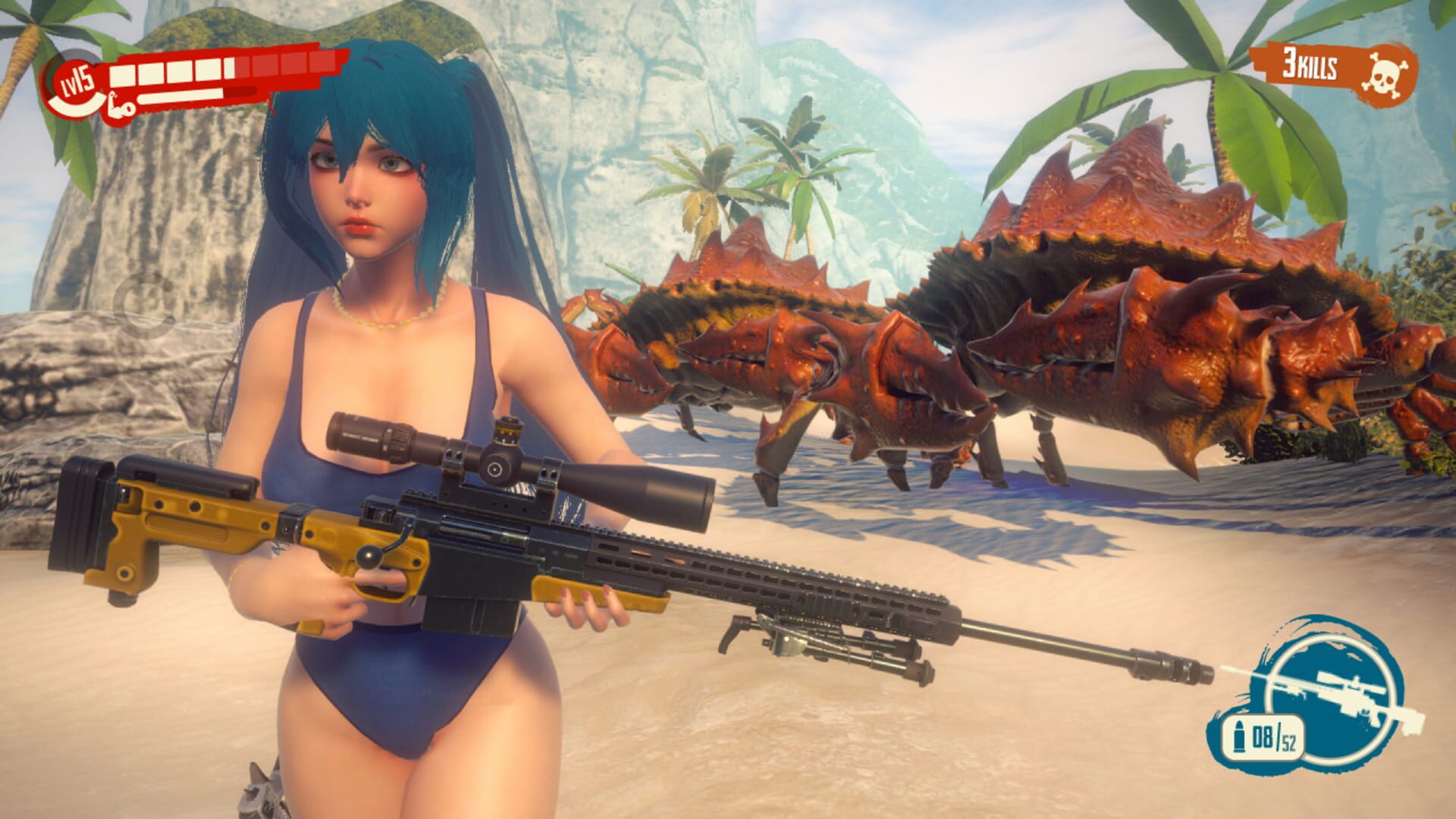 Screenshot for Anime Girls: Sun of a Beach