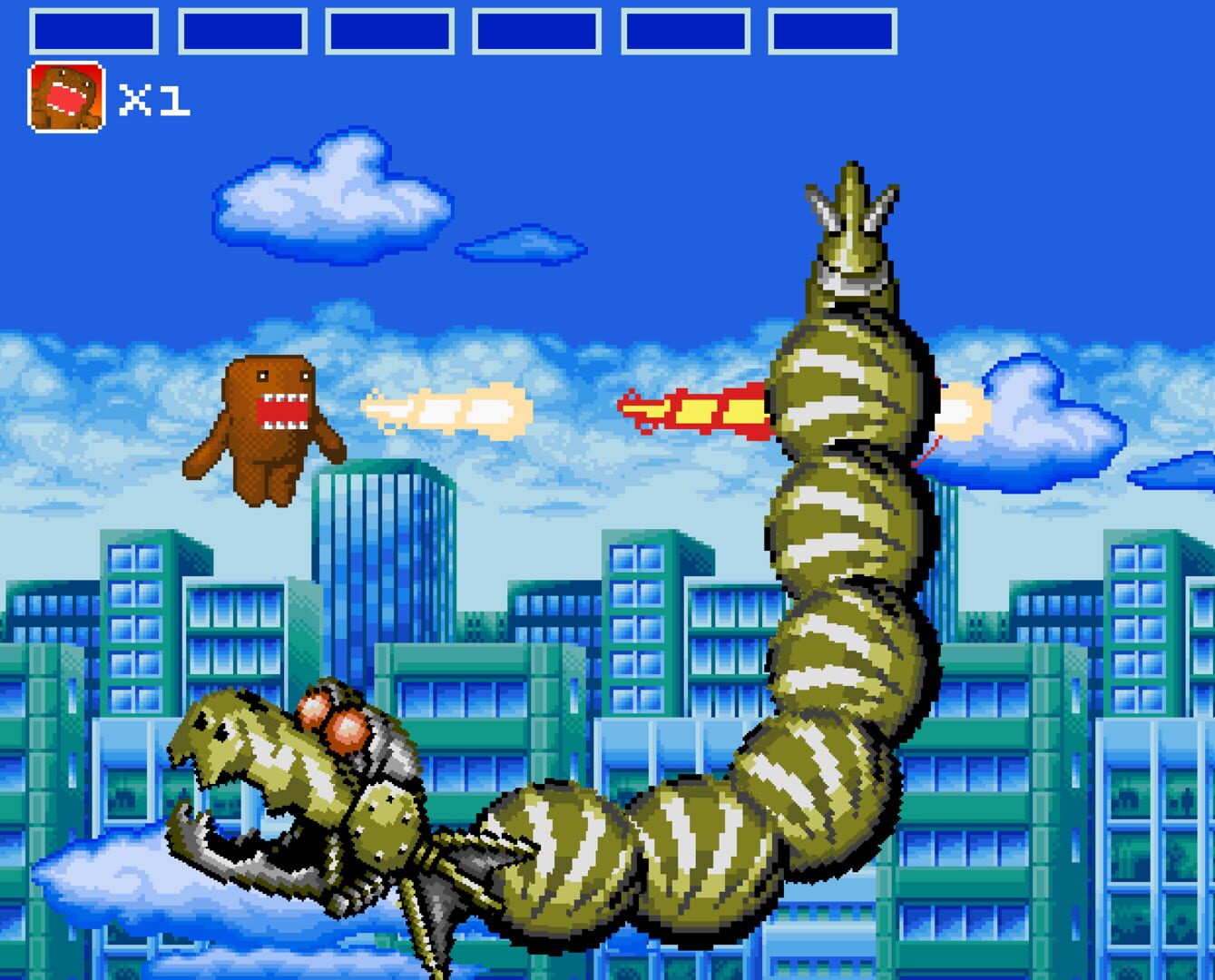 Screenshot for Domo-kun Angry Smashfest!