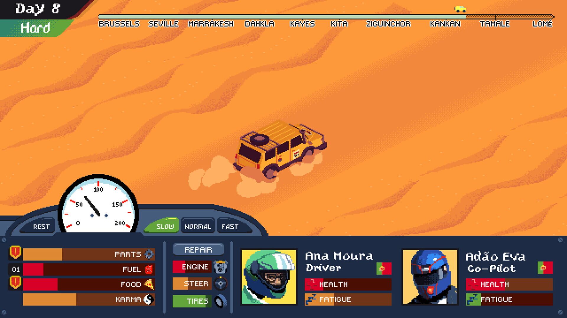 Screenshot for Desert Race Adventures