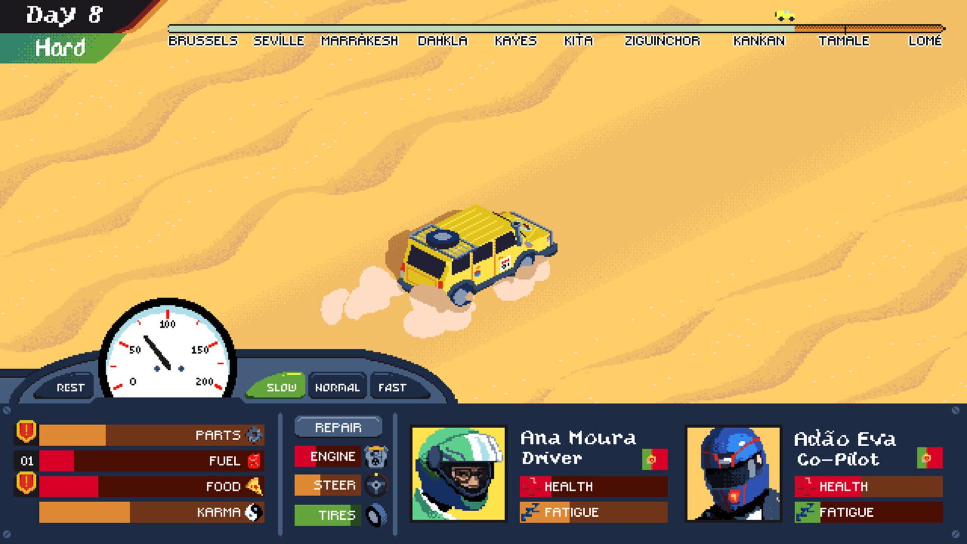 Screenshot for Desert Race Adventures