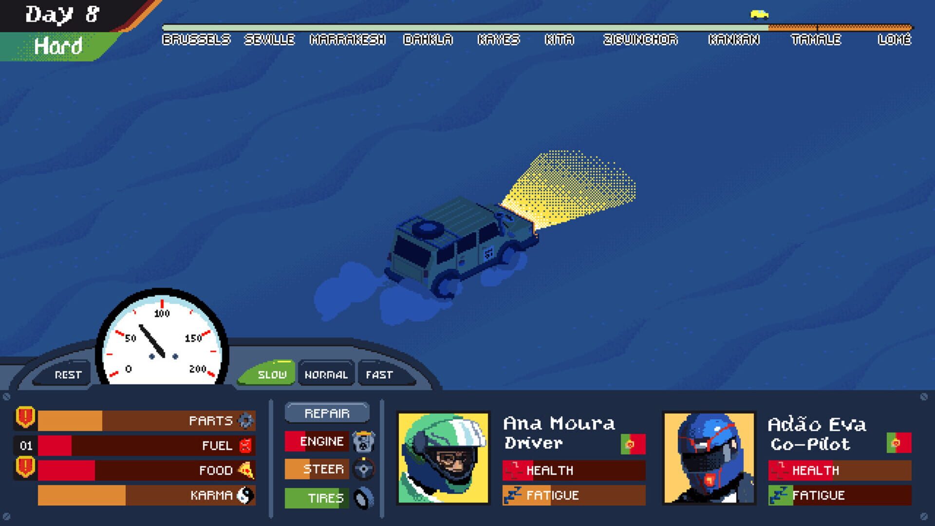 Screenshot for Desert Race Adventures