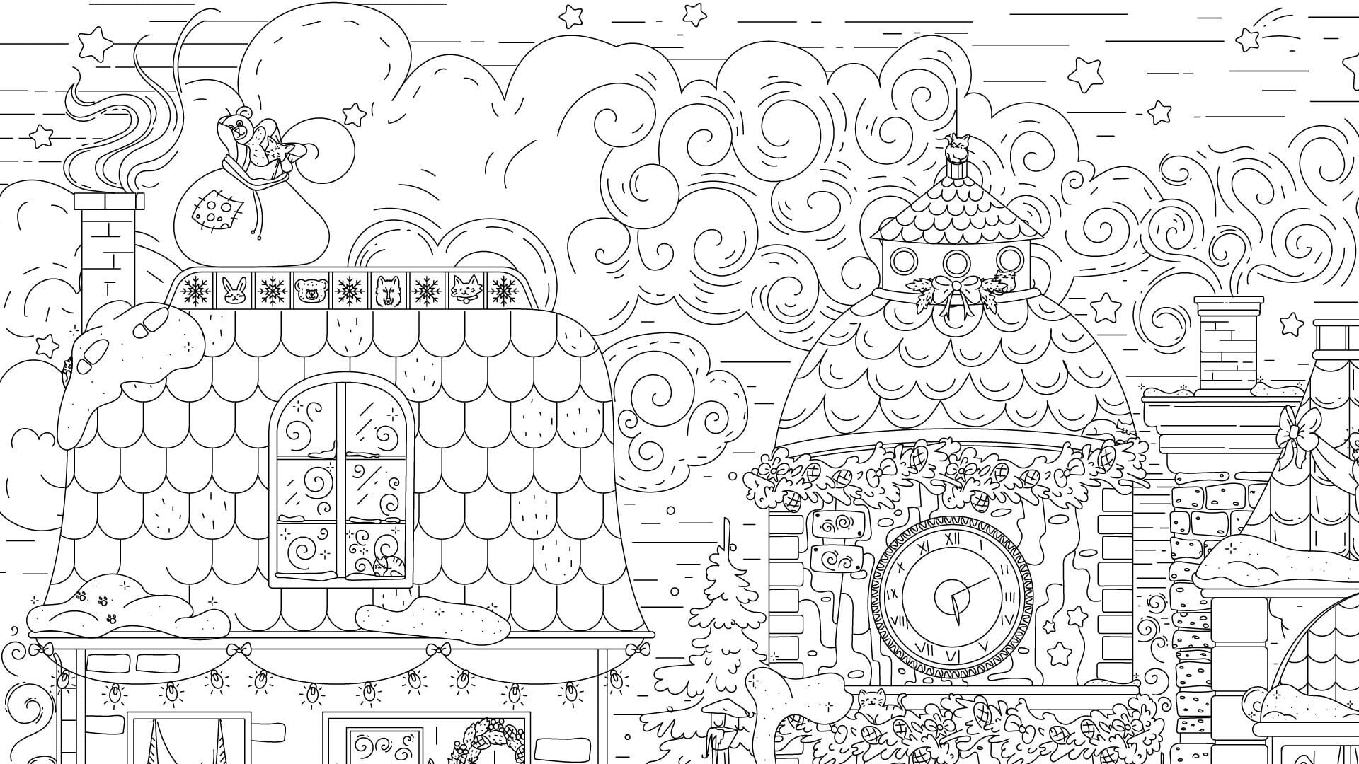 Screenshot for Travellin Cats in Christmas