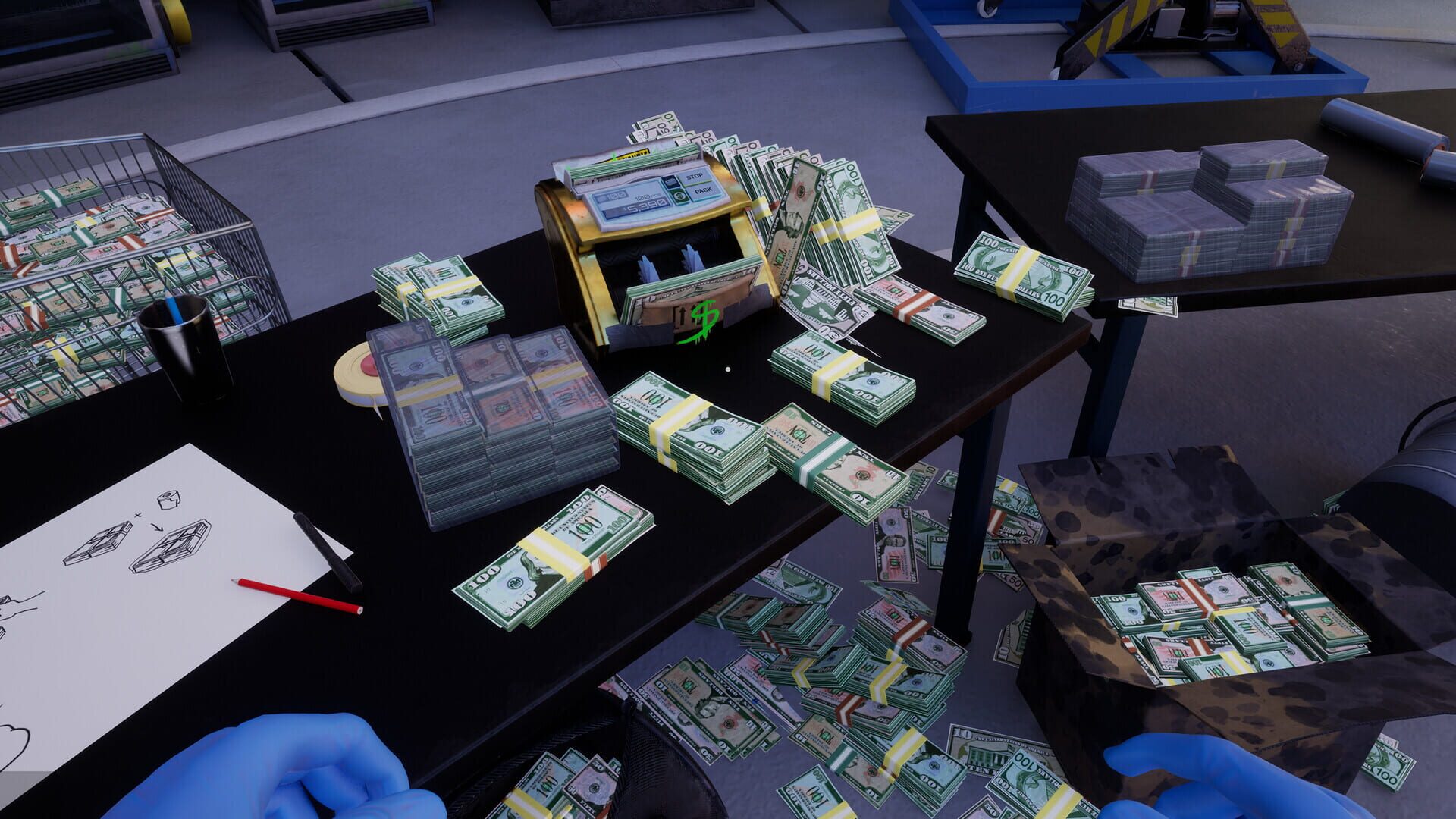 Screenshot for Cash Cleaner Simulator