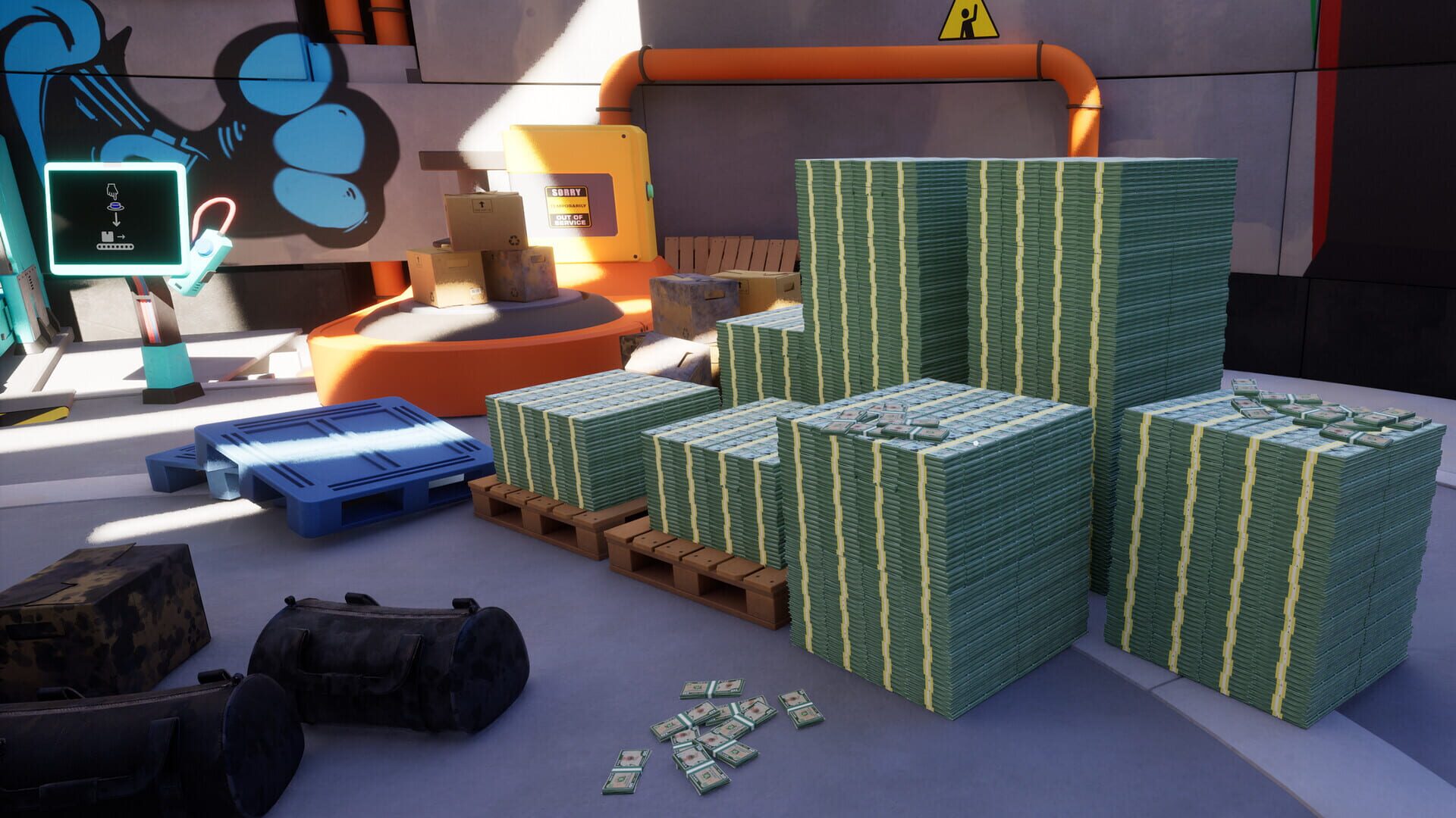 Screenshot for Cash Cleaner Simulator