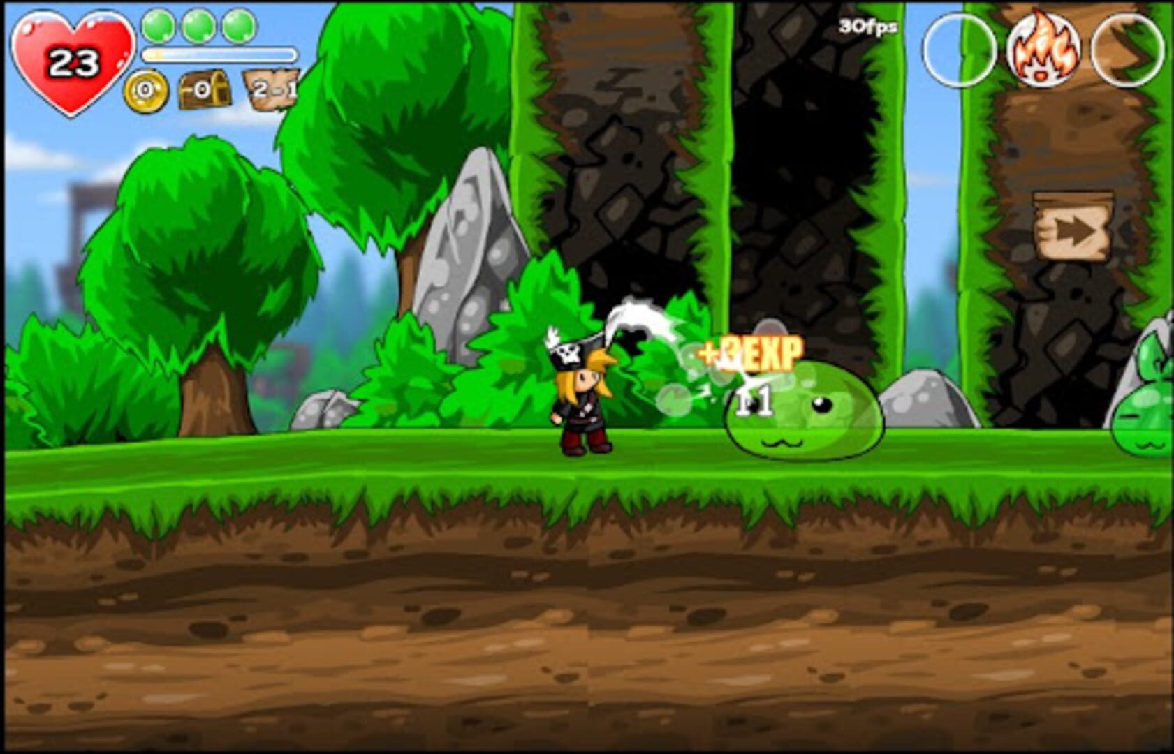 Screenshot for Epic Battle Fantasy: Adventure Story