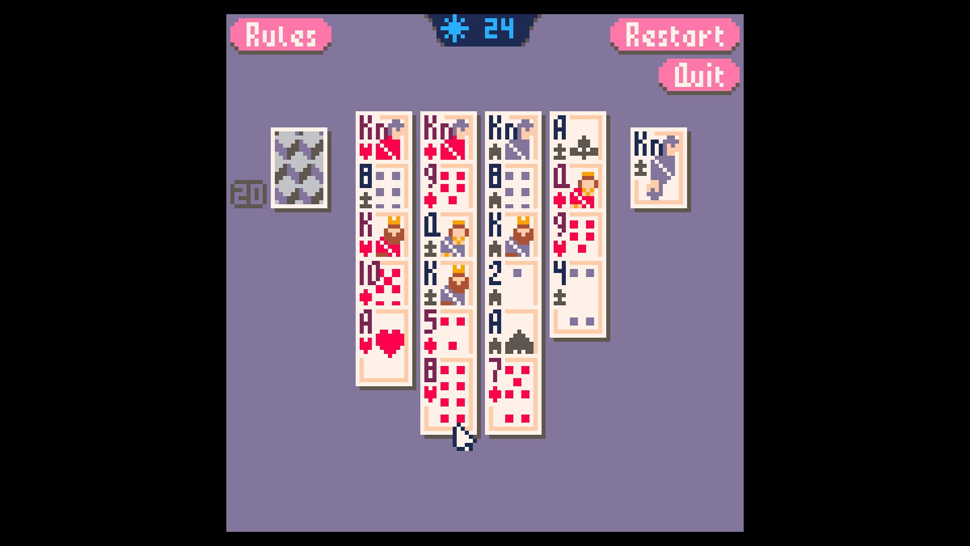 Screenshot for Sunset Solitaire