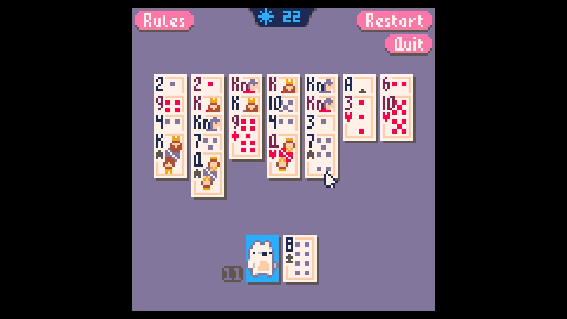 Screenshot for Sunset Solitaire