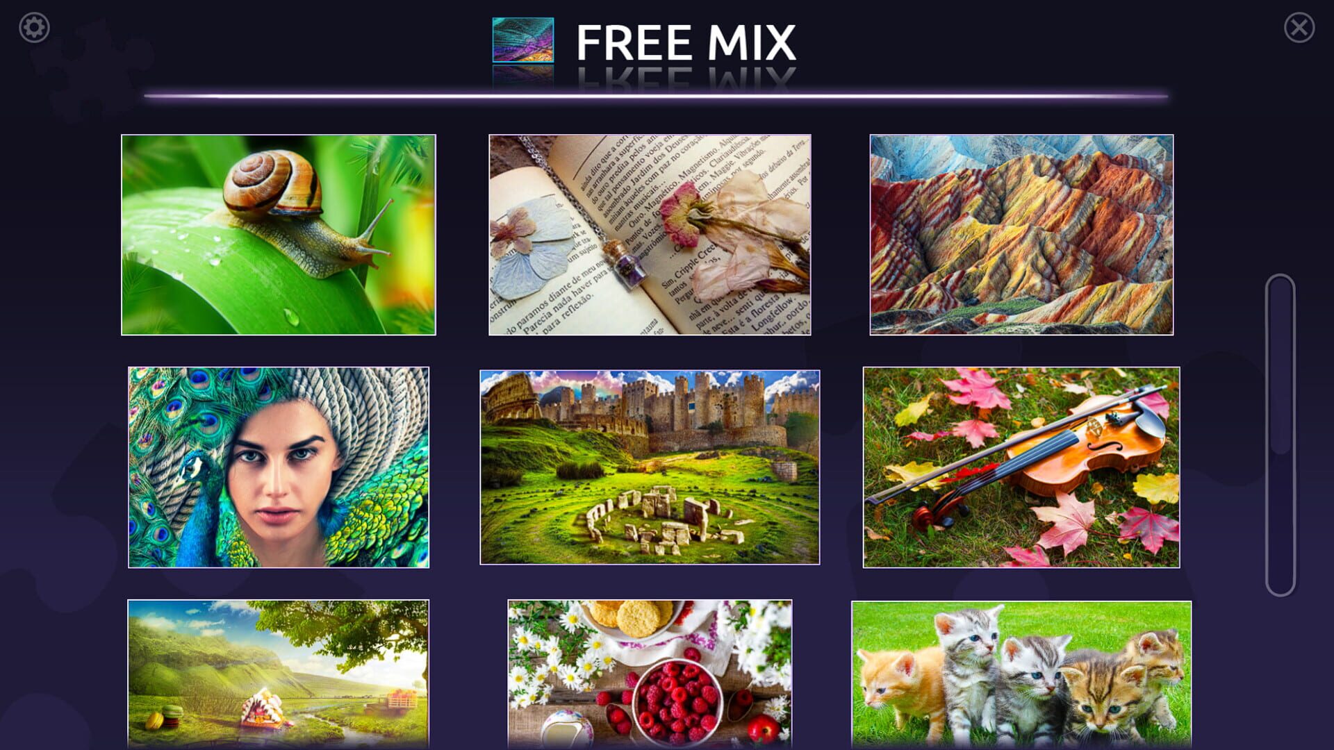 Screenshot for Master of Pieces: Jigsaw Puzzles