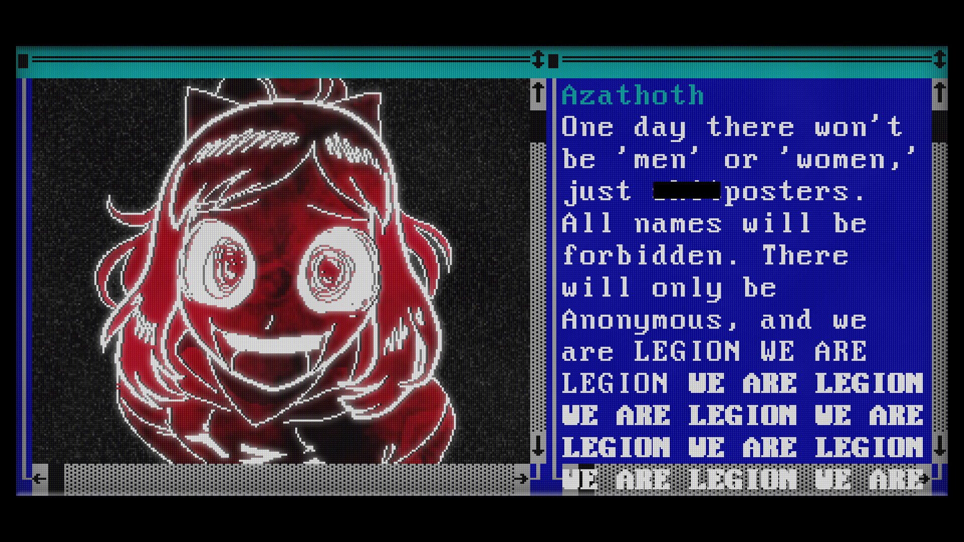 Screenshot for The Shadow Over Cyberspace