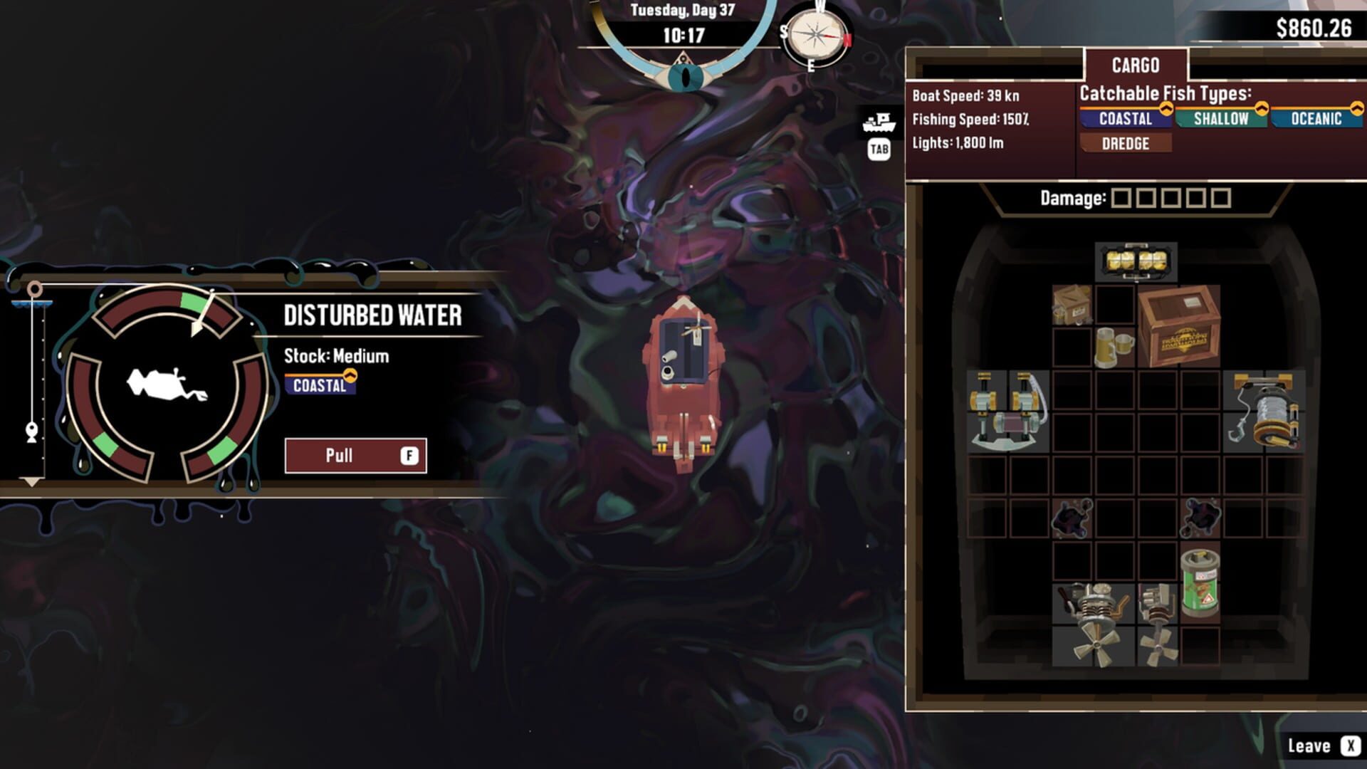 Screenshot for Dredge: The Iron Rig