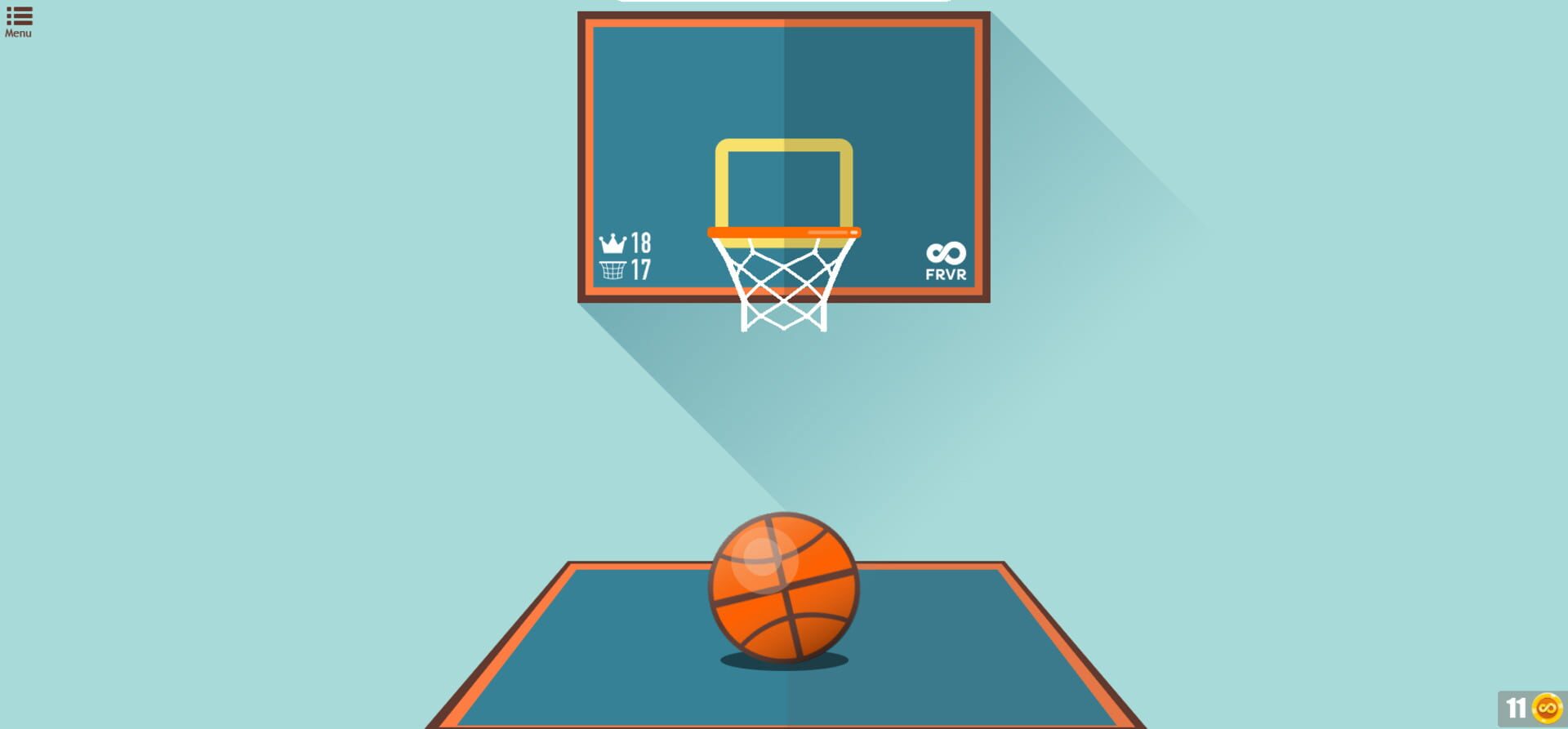 Screenshot for Basketball FRVR