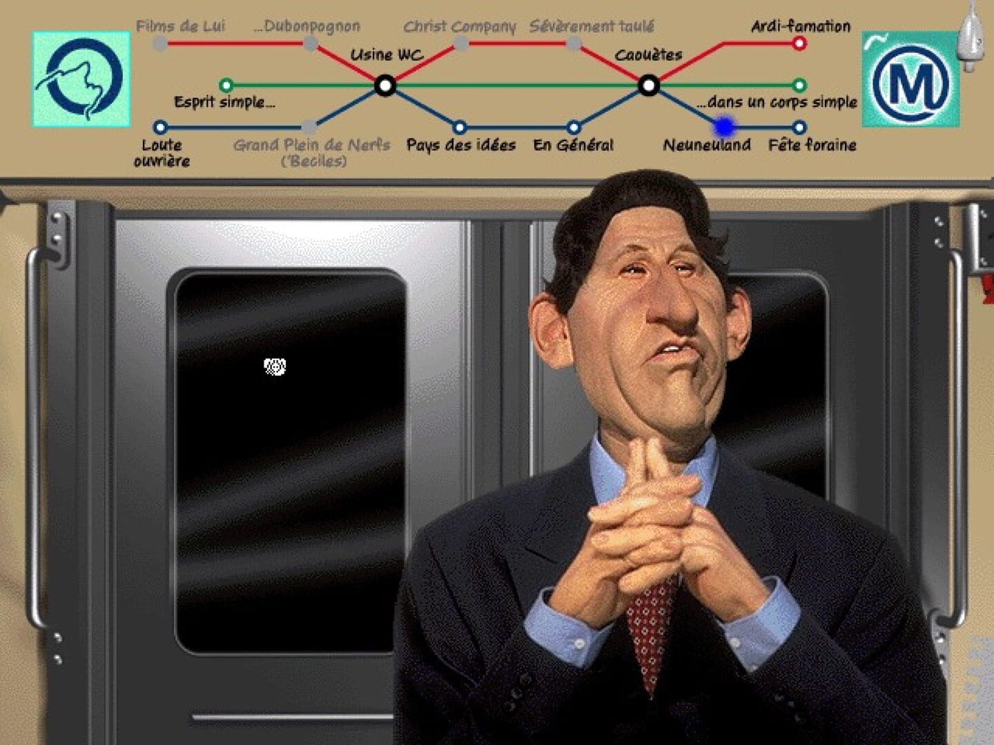 Screenshot for Les Guignols de l'info: Le Cauchemar de PPD