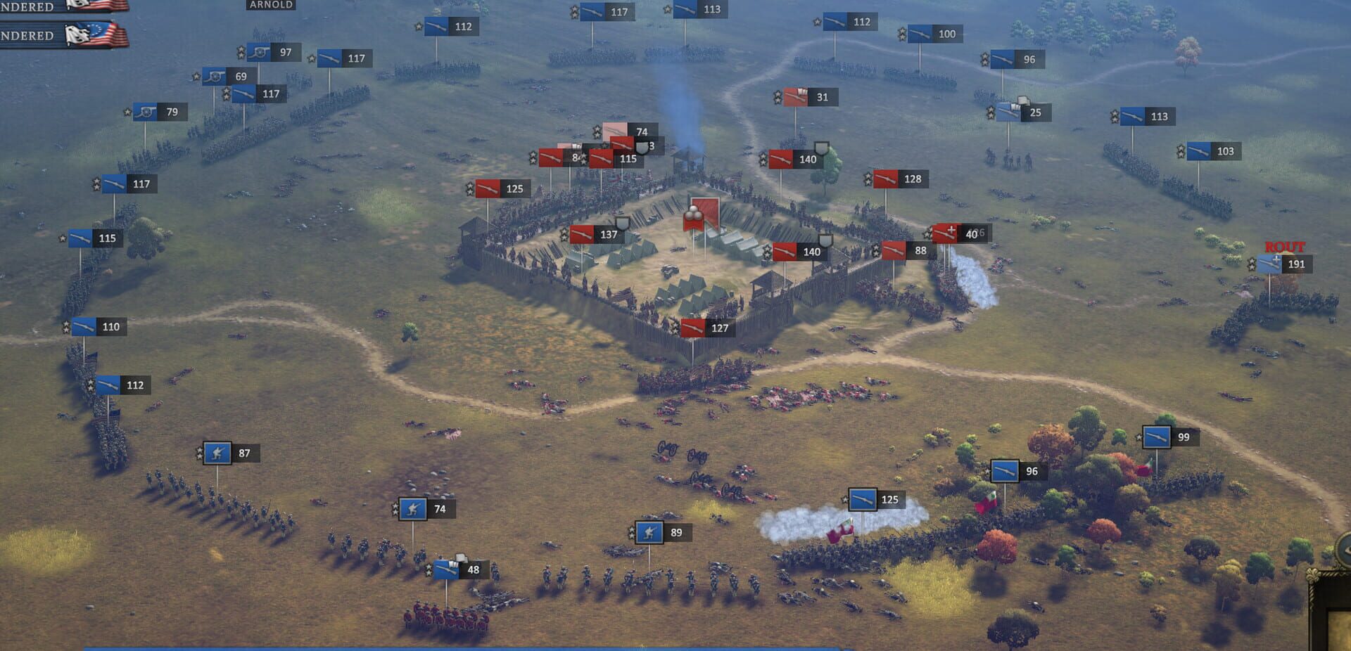 Screenshot for Ultimate General: American Revolution