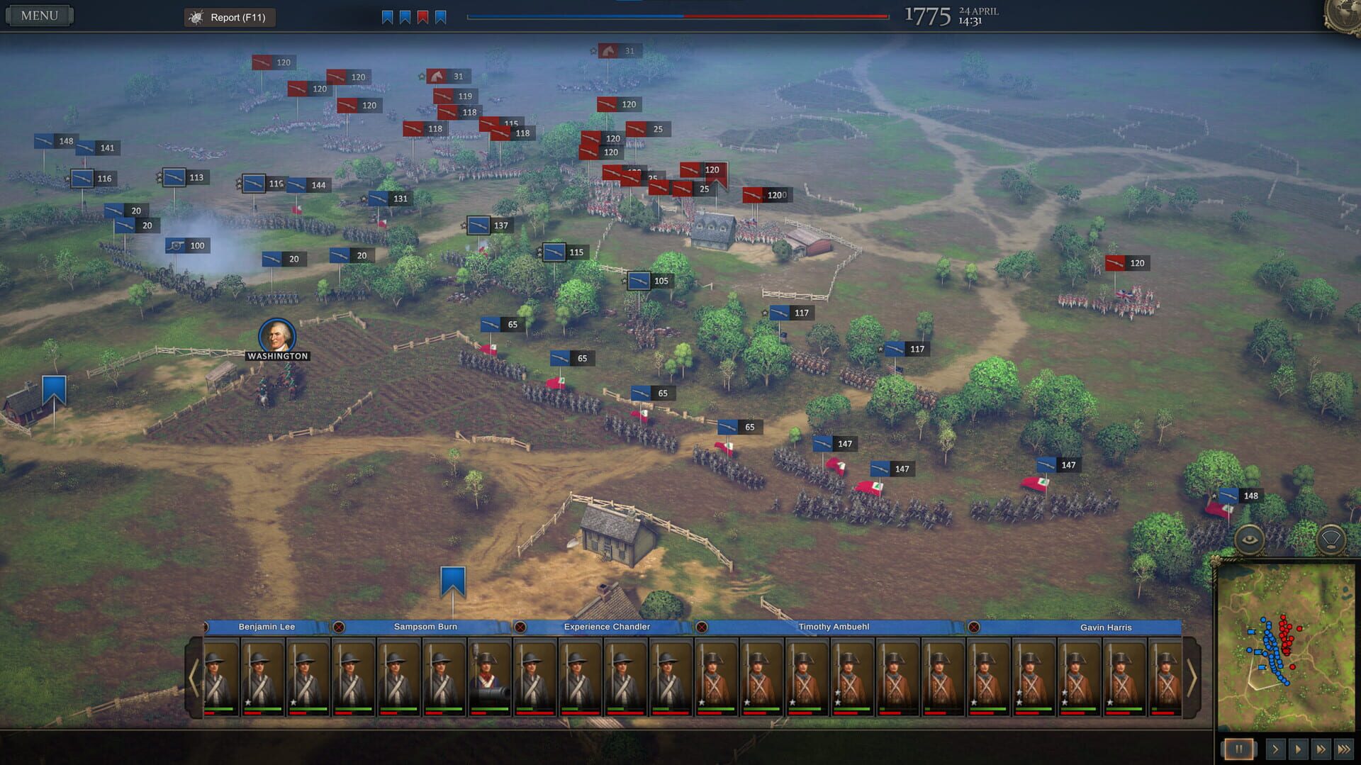 Screenshot for Ultimate General: American Revolution
