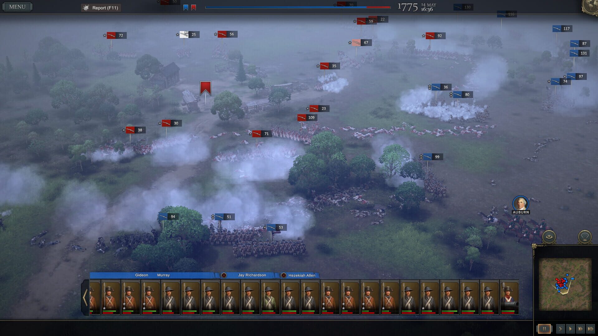 Screenshot for Ultimate General: American Revolution