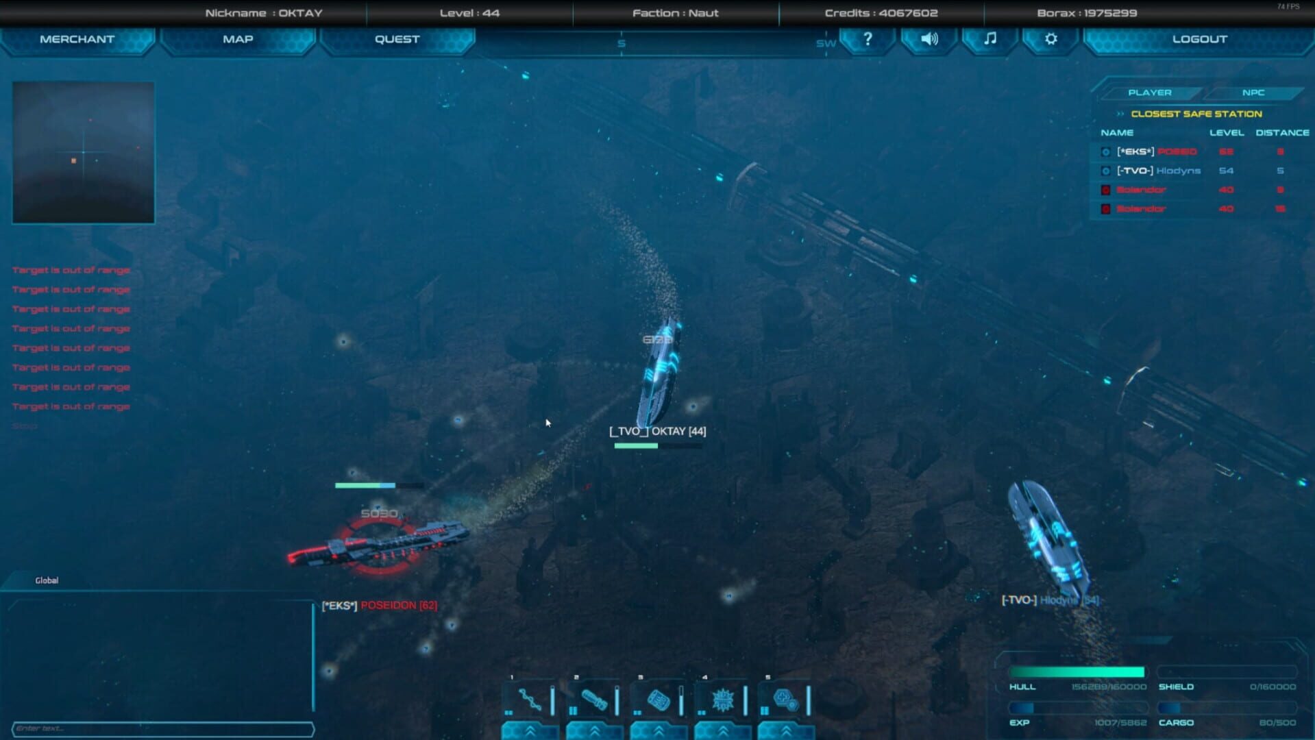 Screenshot for Tidal Nexus Online