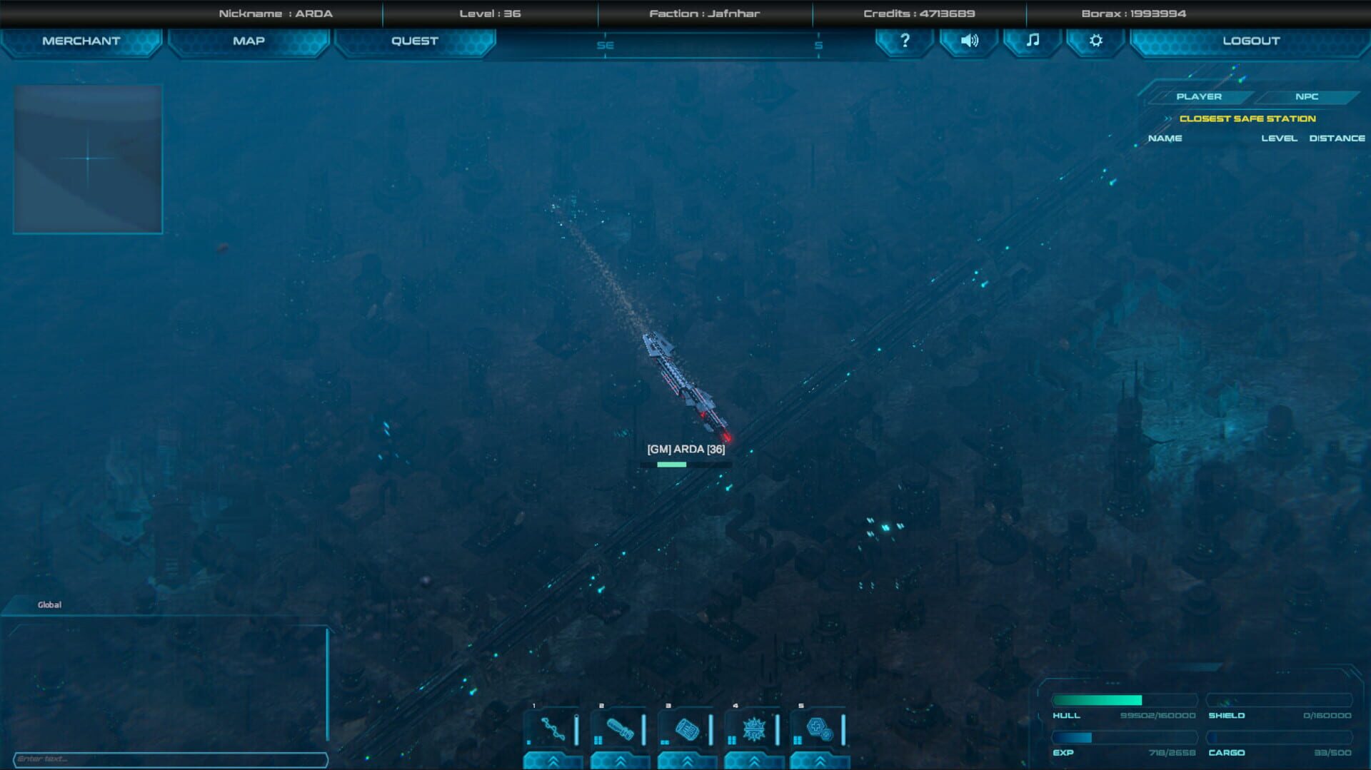 Screenshot for Tidal Nexus Online