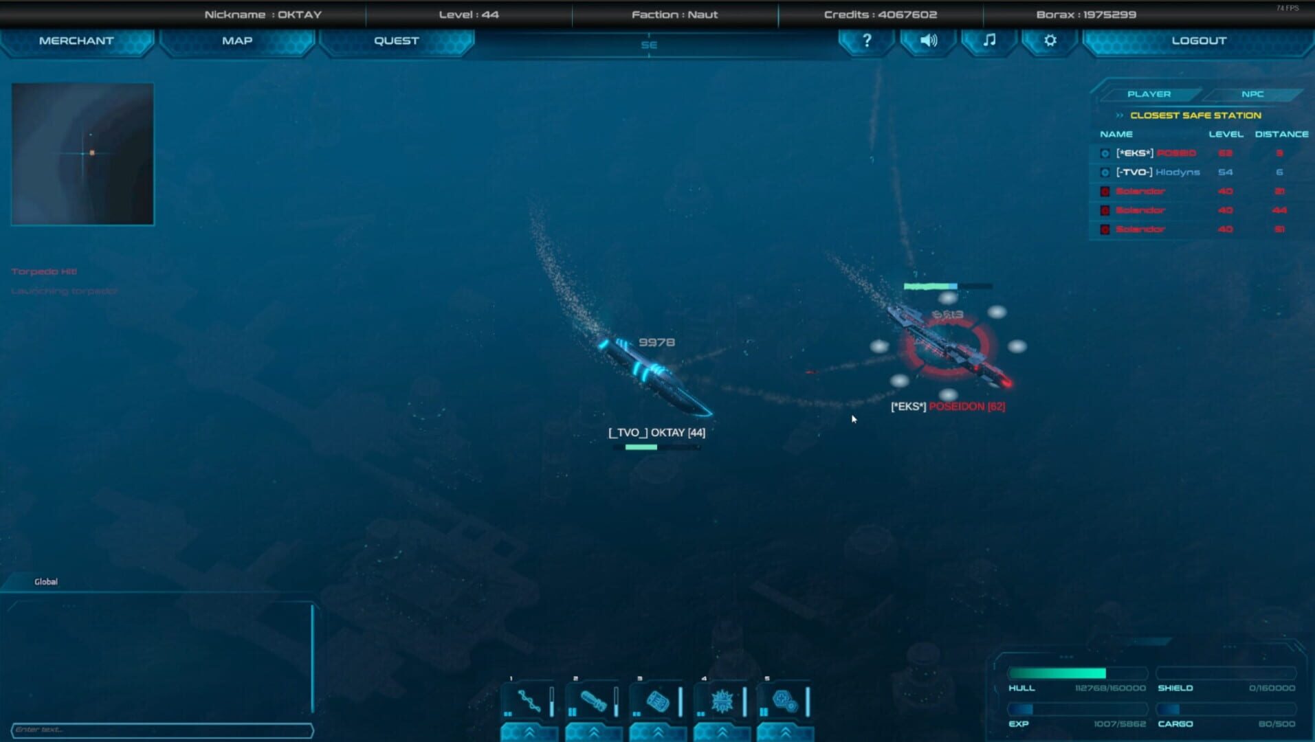 Screenshot for Tidal Nexus Online