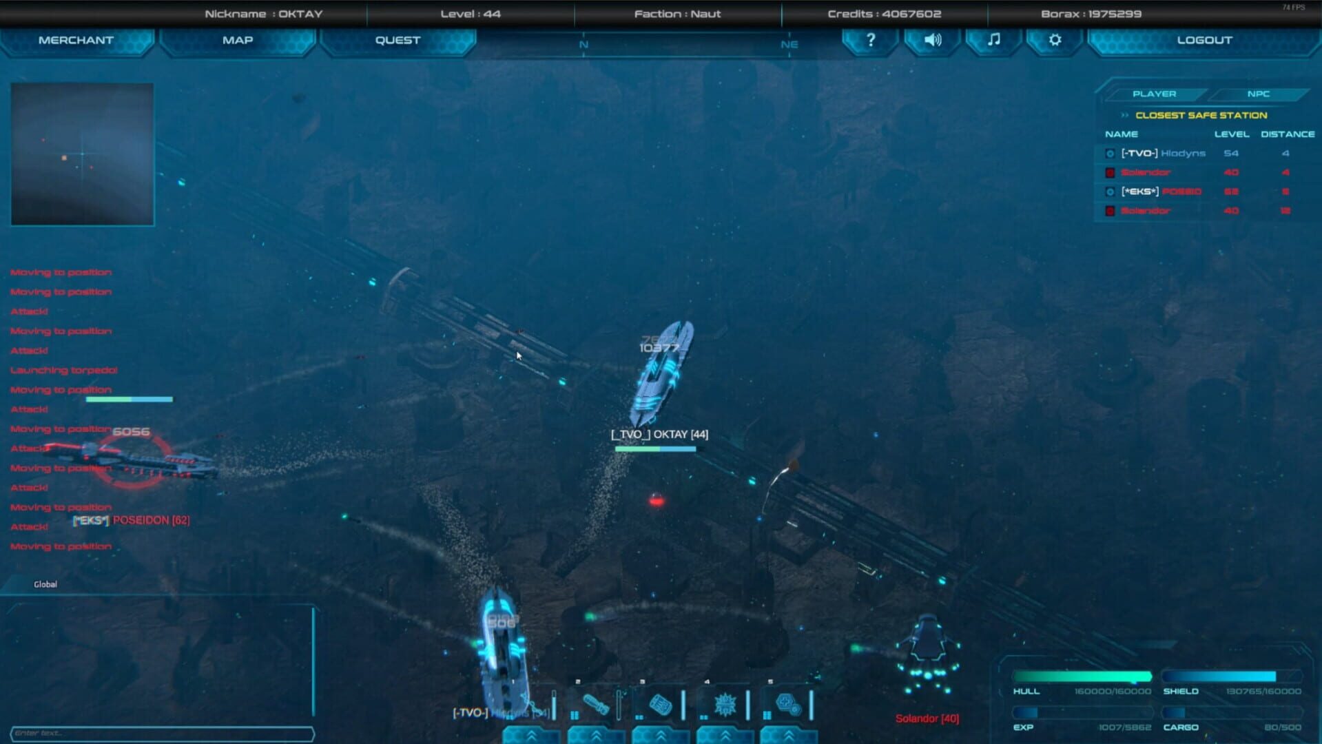 Screenshot for Tidal Nexus Online
