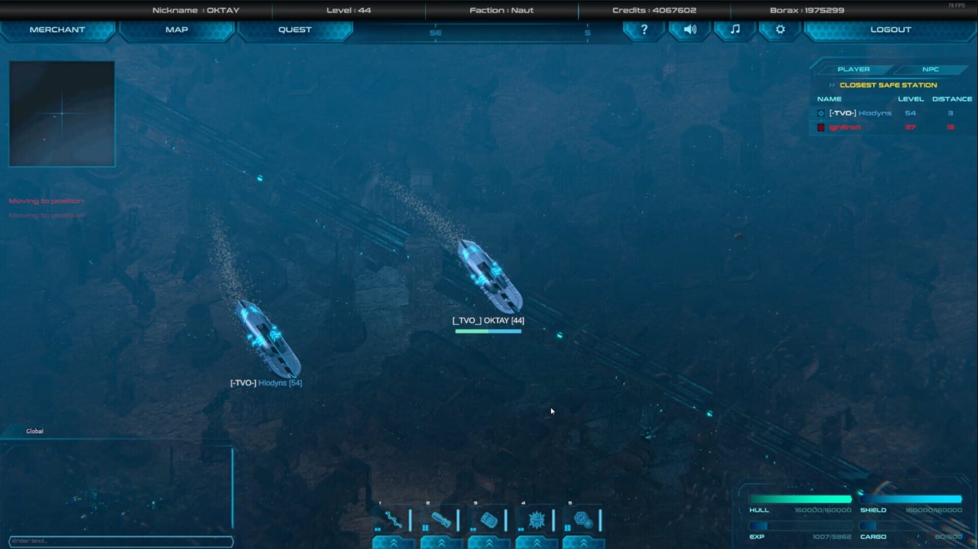 Screenshot for Tidal Nexus Online
