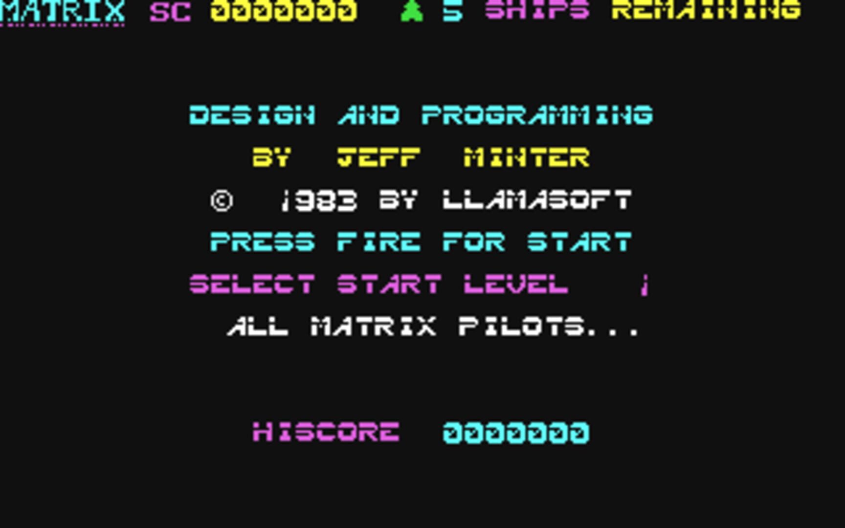 Screenshot for Matrix: Gridrunner 2