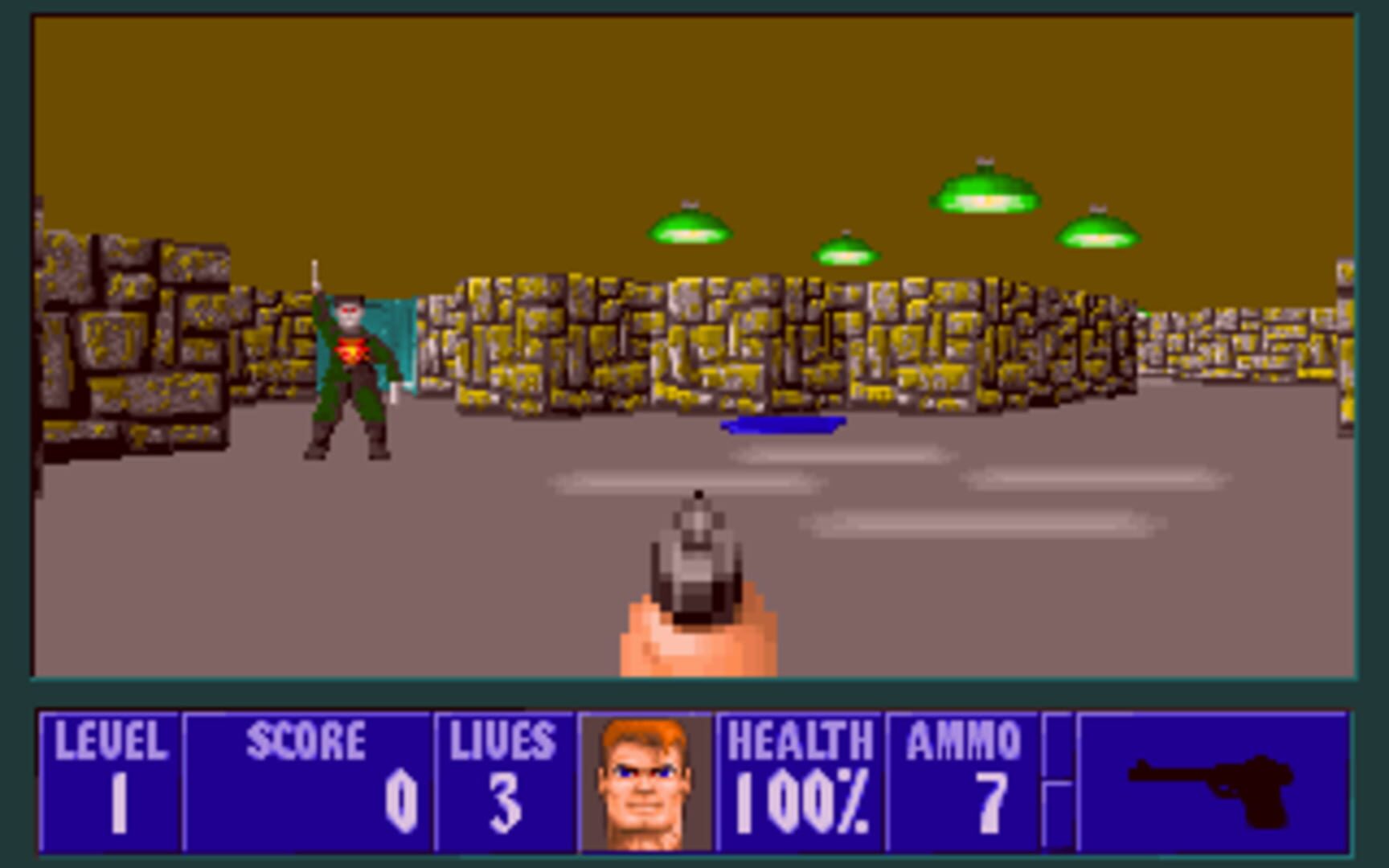 Screenshot for Wolfenstein 3D