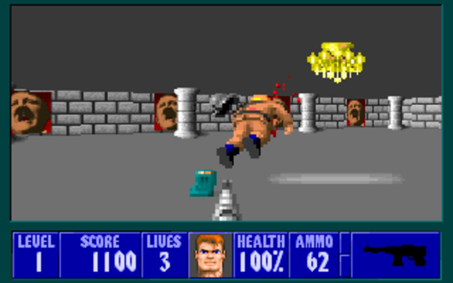 Screenshot for Wolfenstein 3D