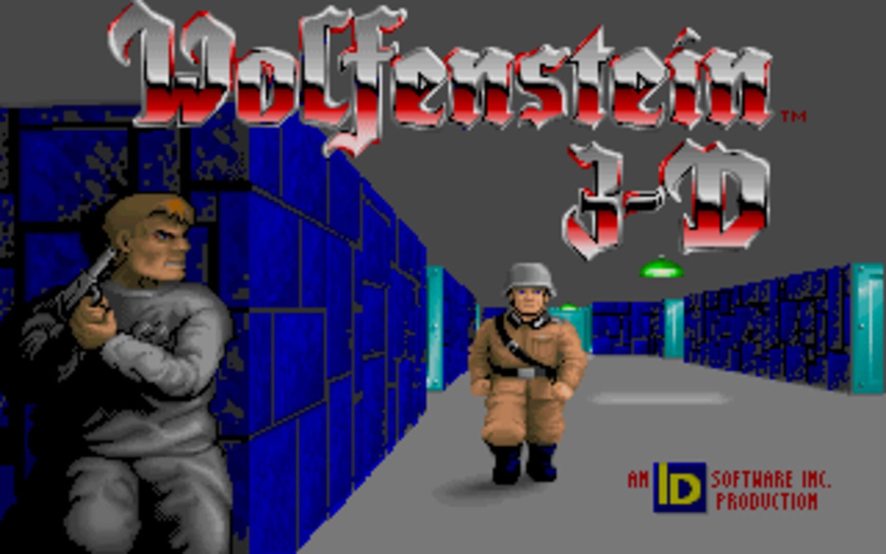 Screenshot for Wolfenstein 3D