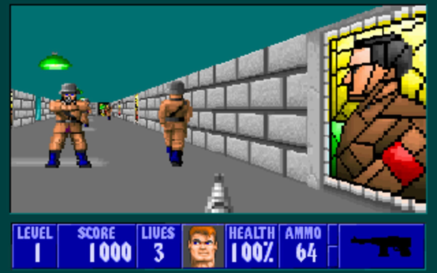 Screenshot for Wolfenstein 3D