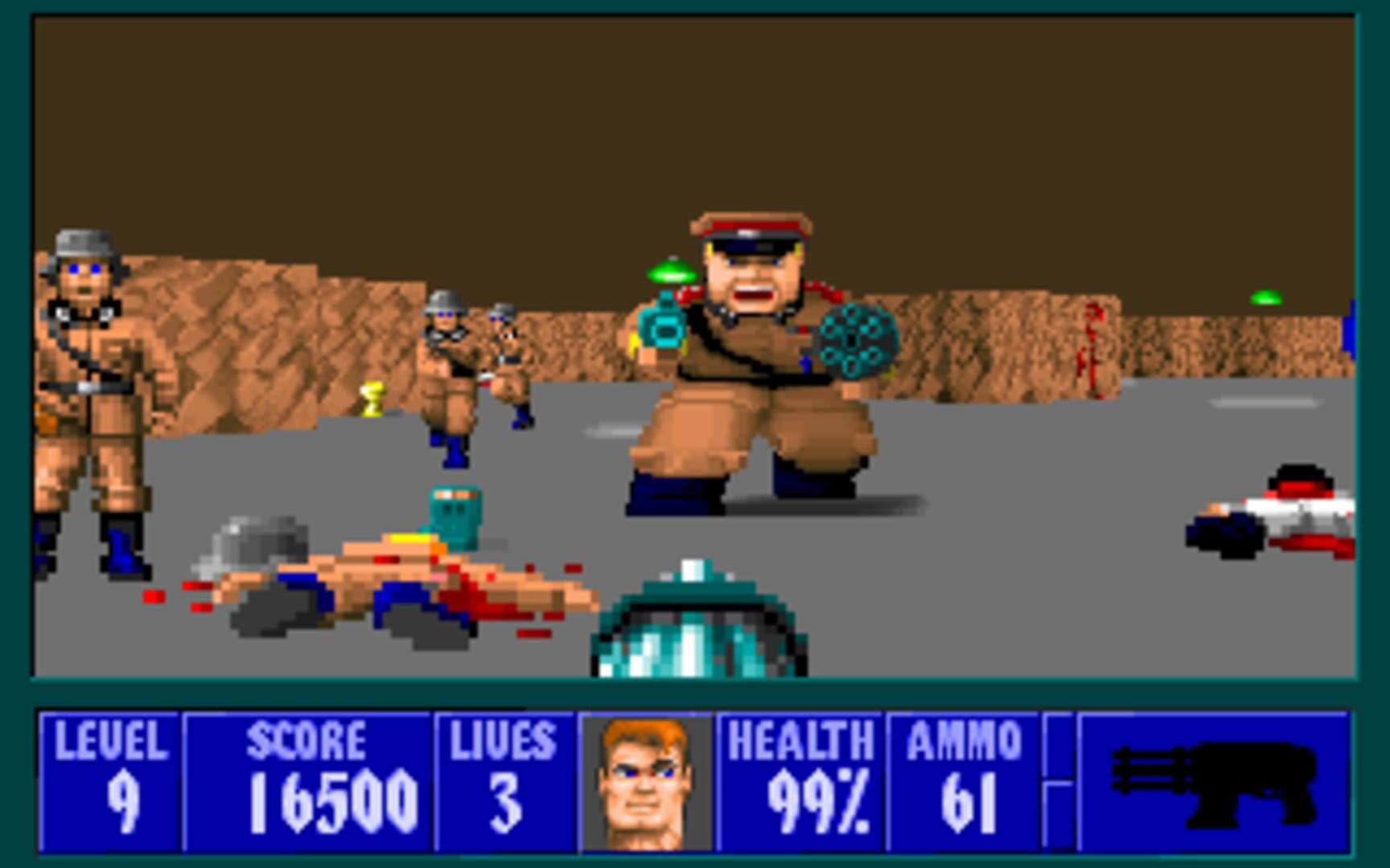 Screenshot for Wolfenstein 3D