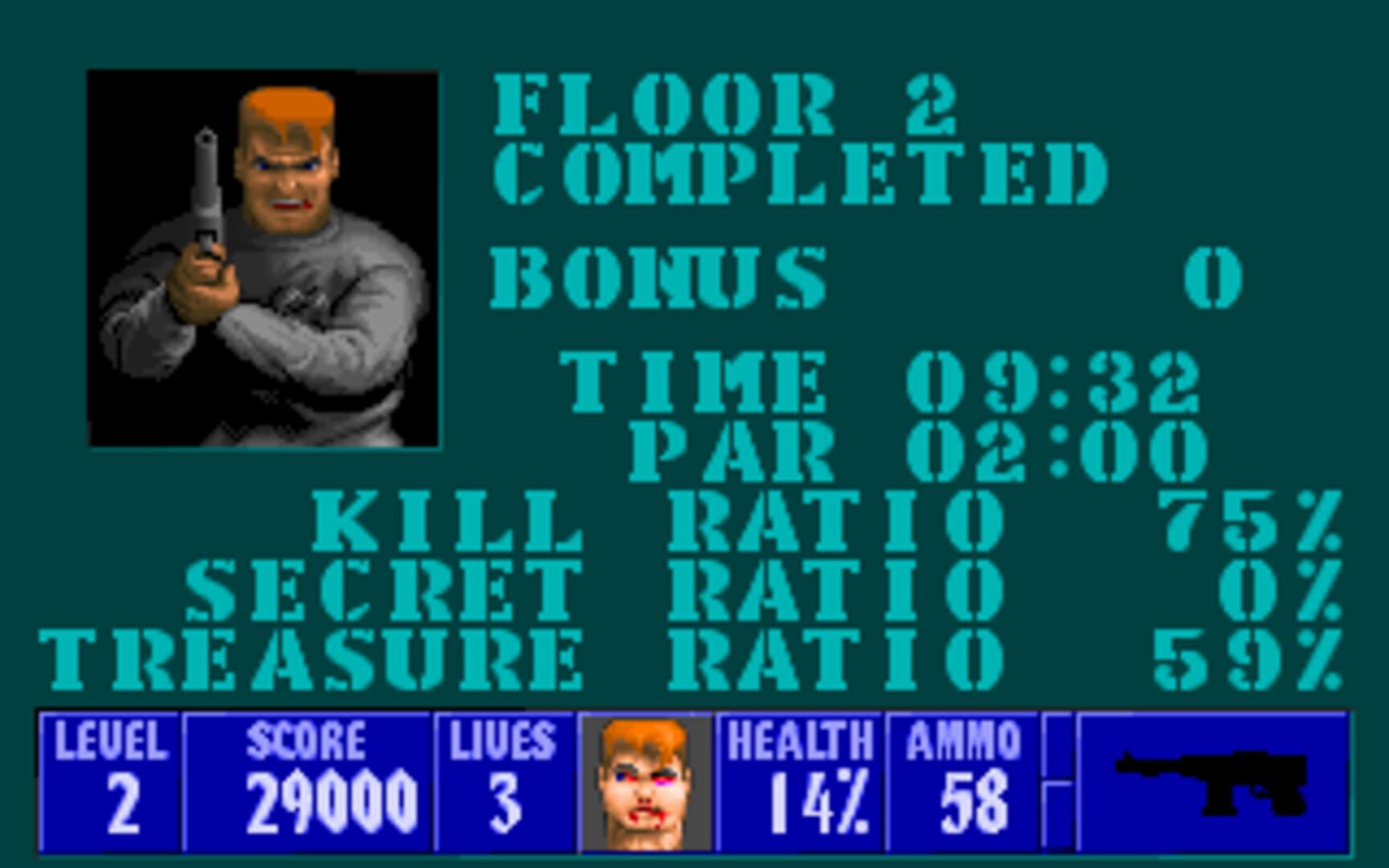 Screenshot for Wolfenstein 3D