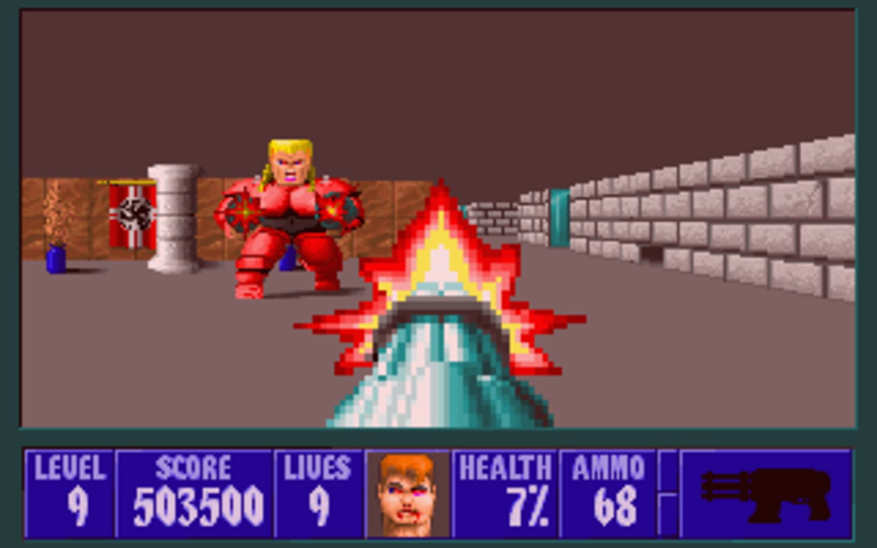 Screenshot for Wolfenstein 3D